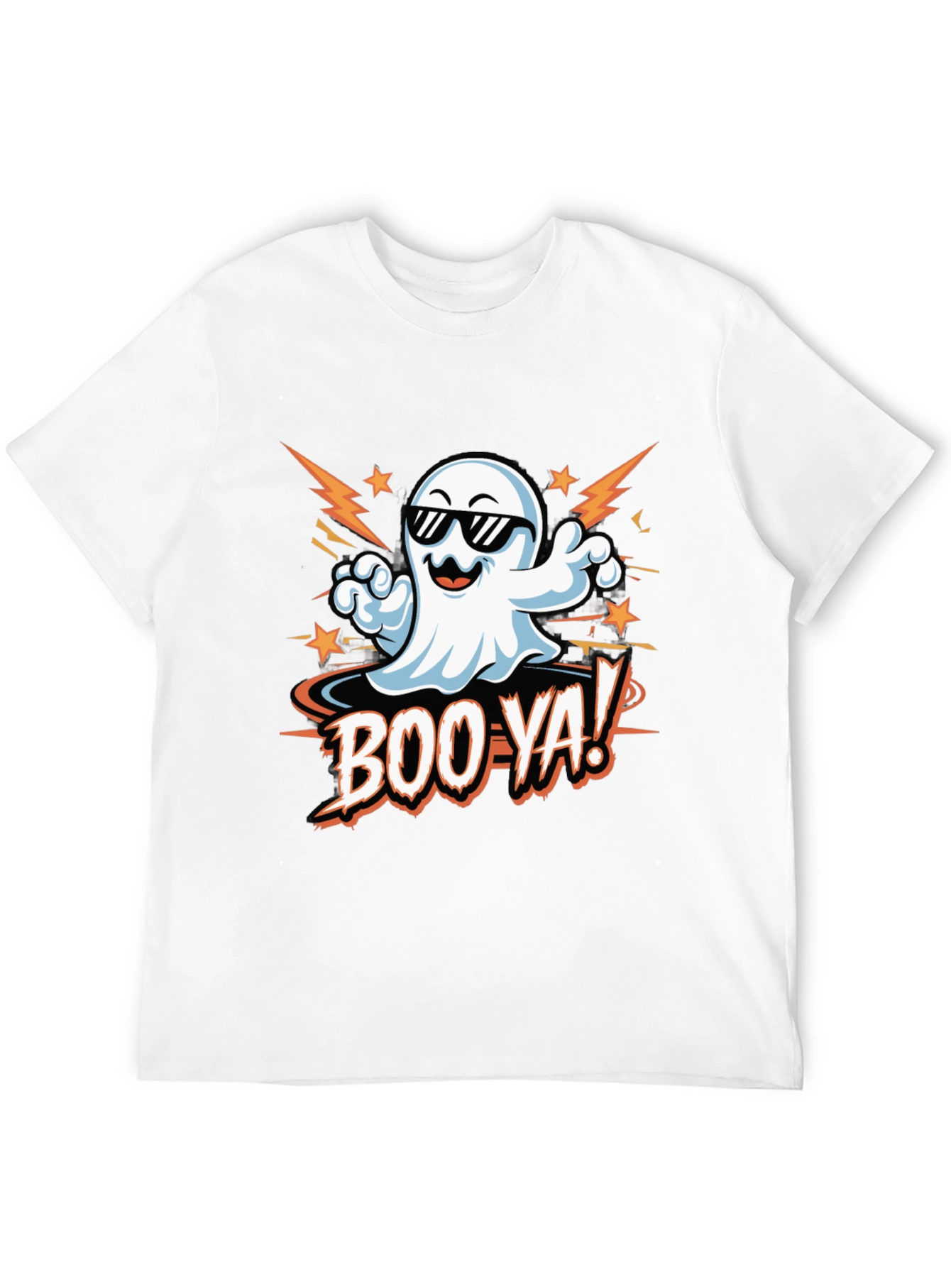 Boo Ya! Ghost Halloween Graphic Tee