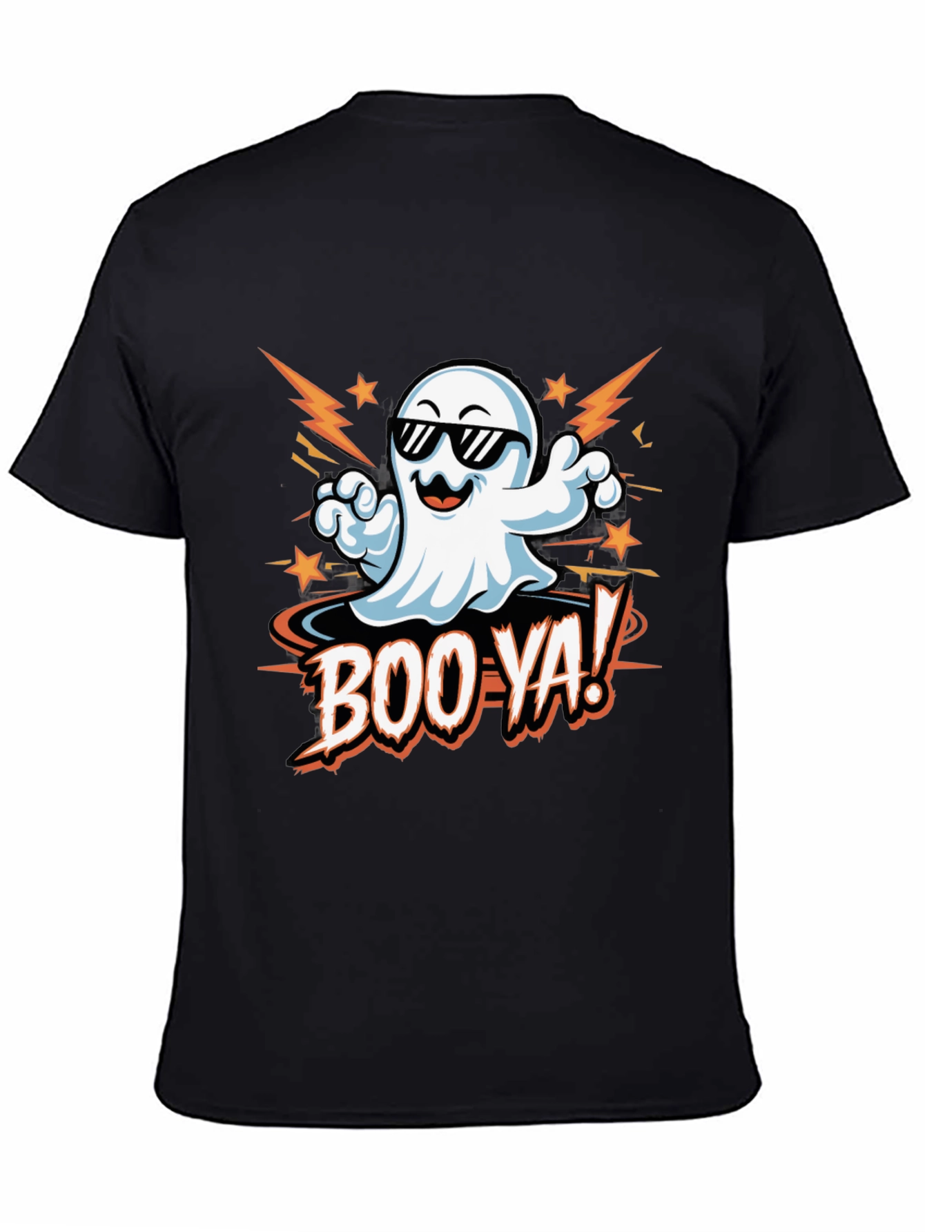 Boo Ya! Ghost Halloween Graphic Tee