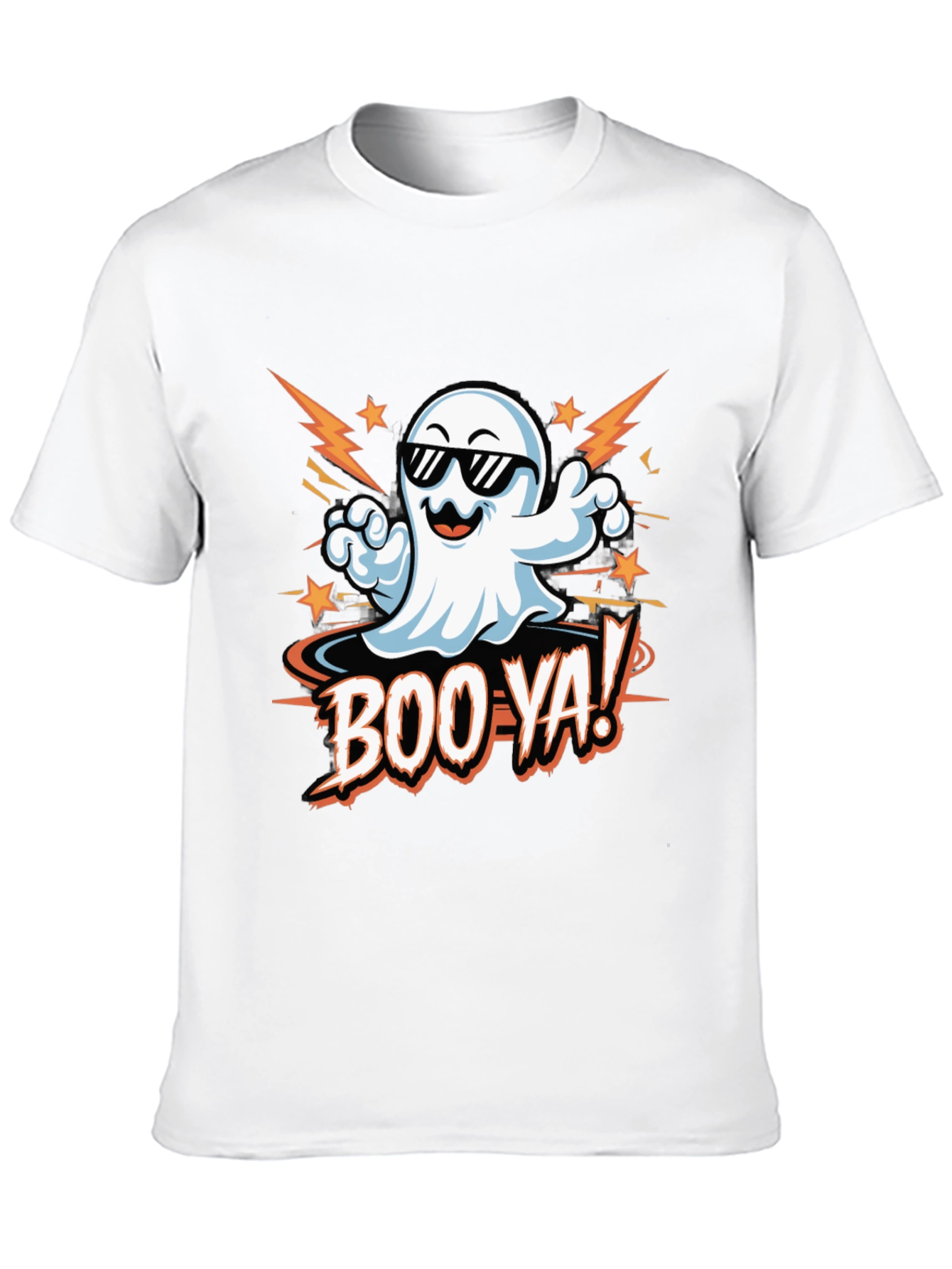 Boo Ya! Ghost Halloween Graphic Tee