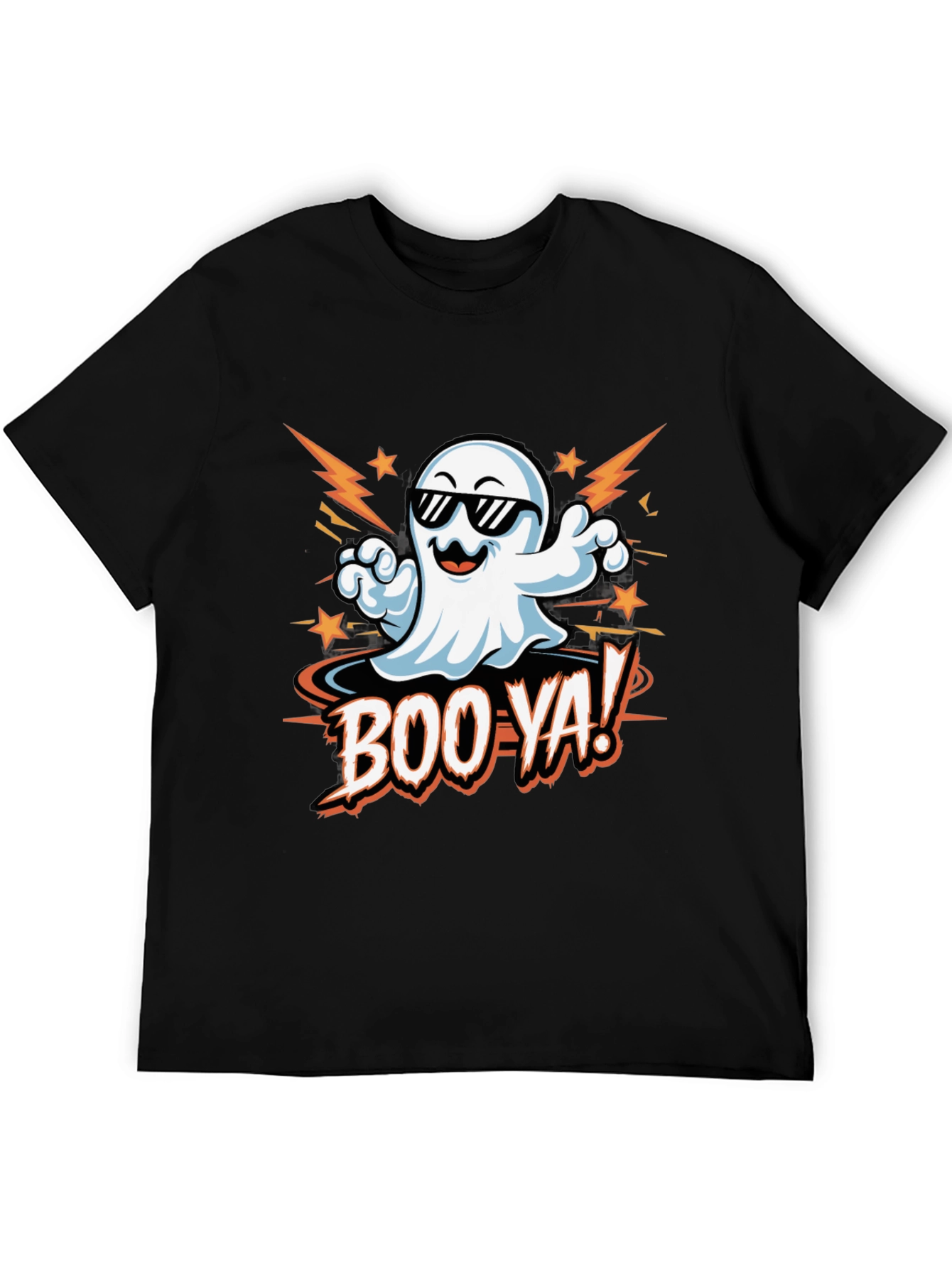 Boo Ya! Ghost Halloween Graphic Tee