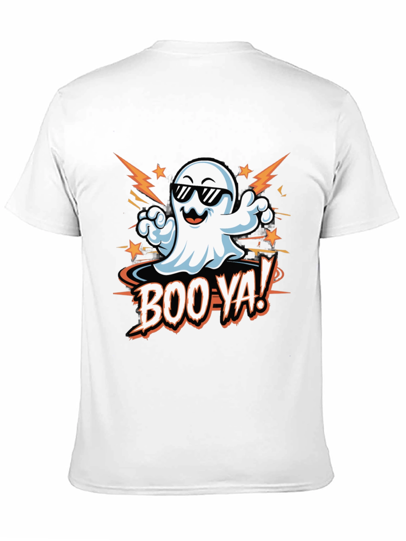 Boo Ya! Ghost Halloween Graphic Tee