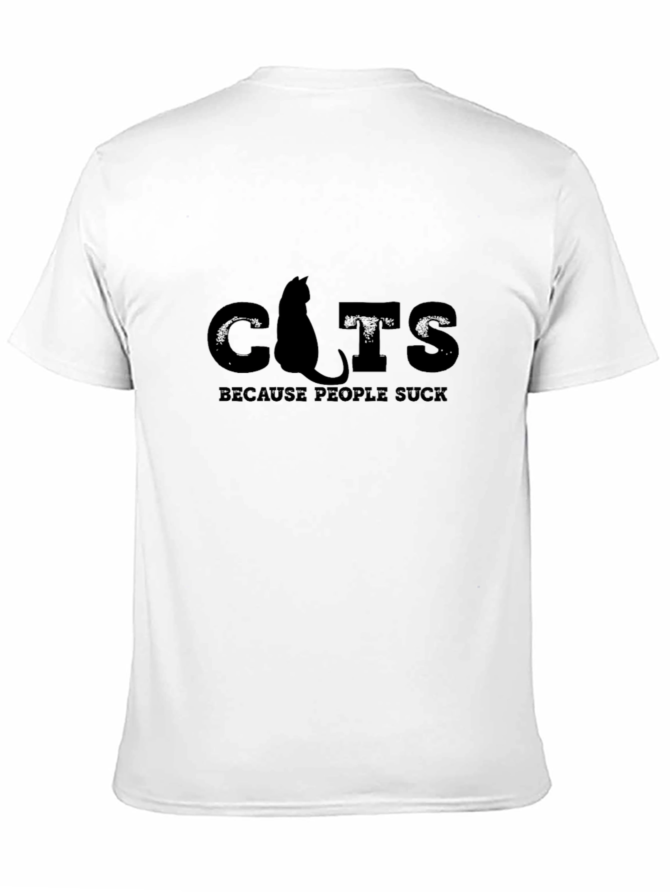 Cats Because People Suck T-Shirt