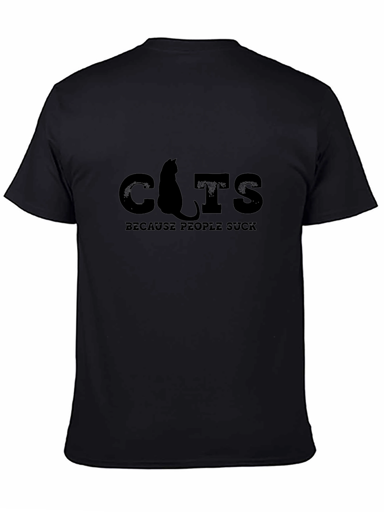 Cats Because People Suck T-Shirt