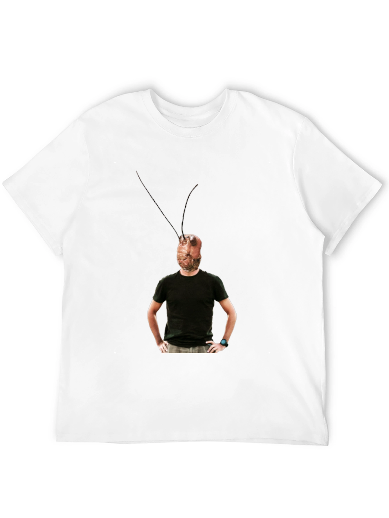 Novelty Bug-Head Tee - Adult Humor T-Shirt