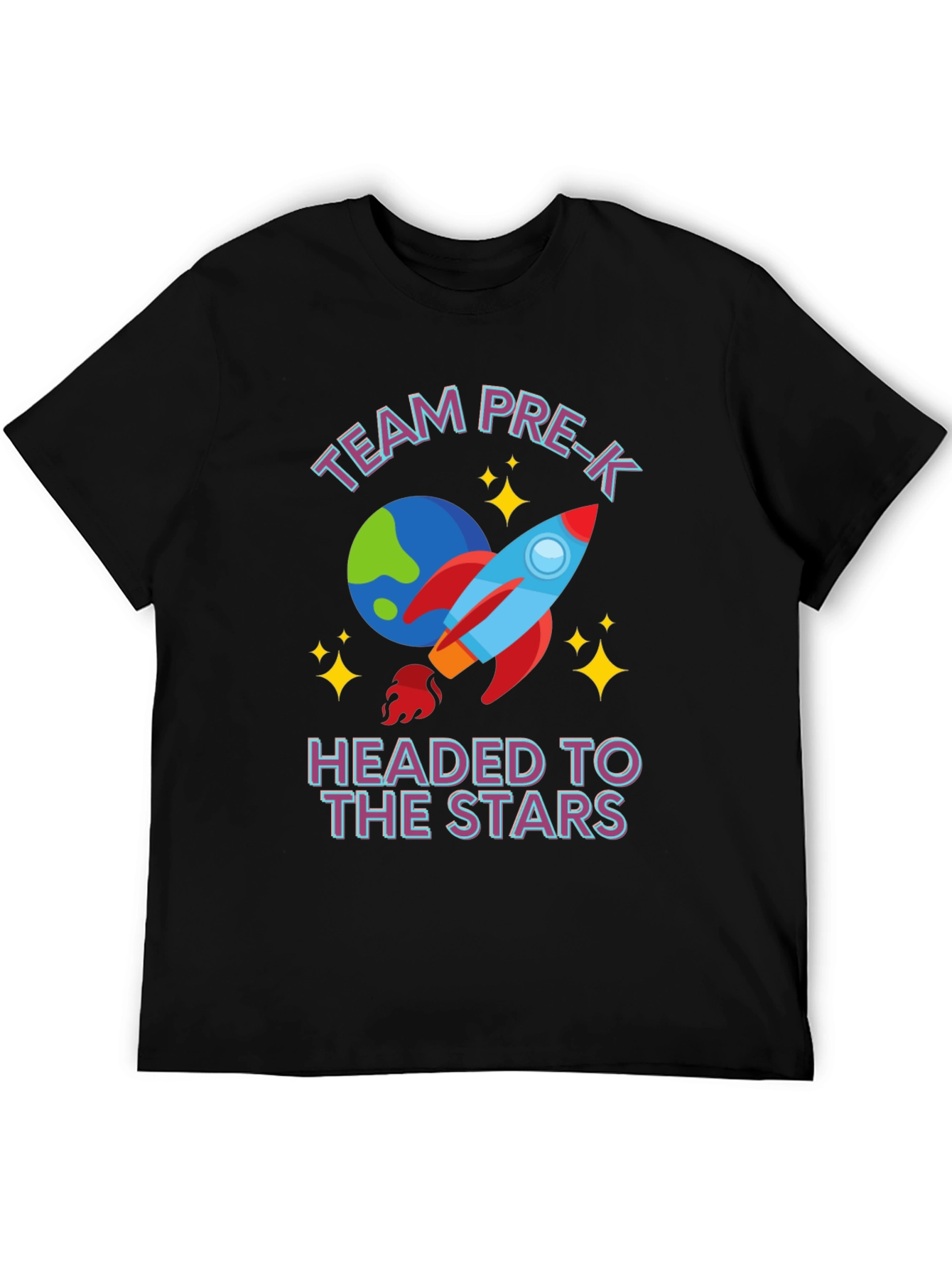 Team Pre-K Headed to the Stars T-Shirt