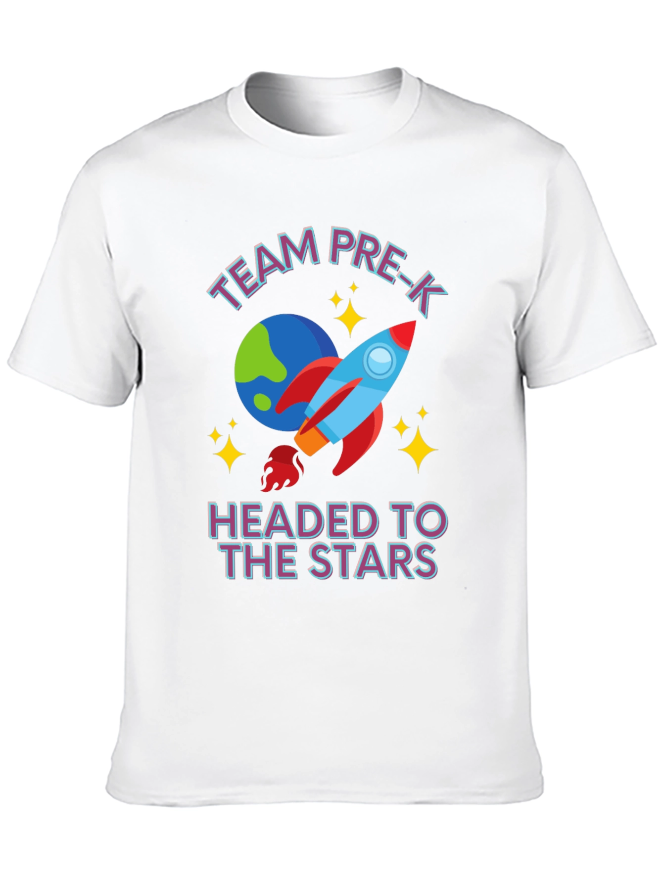 Team Pre-K Headed to the Stars T-Shirt
