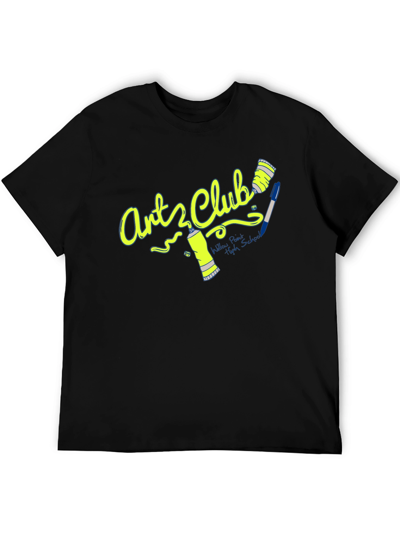 Arts Club Black T-Shirt