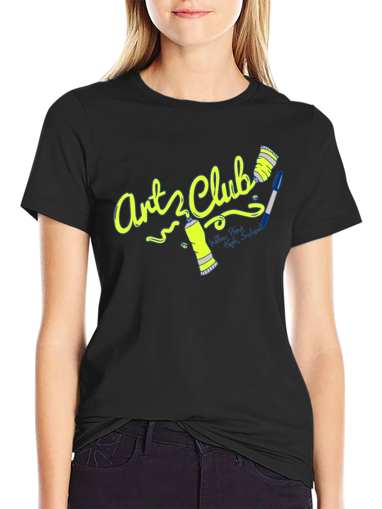 Arts Club Black T-Shirt