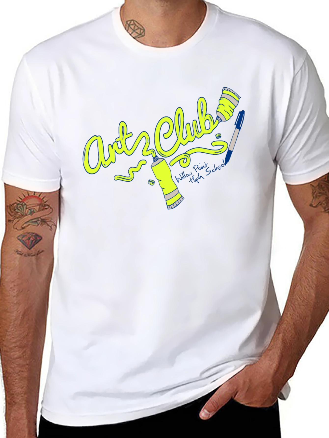 Arts Club Black T-Shirt