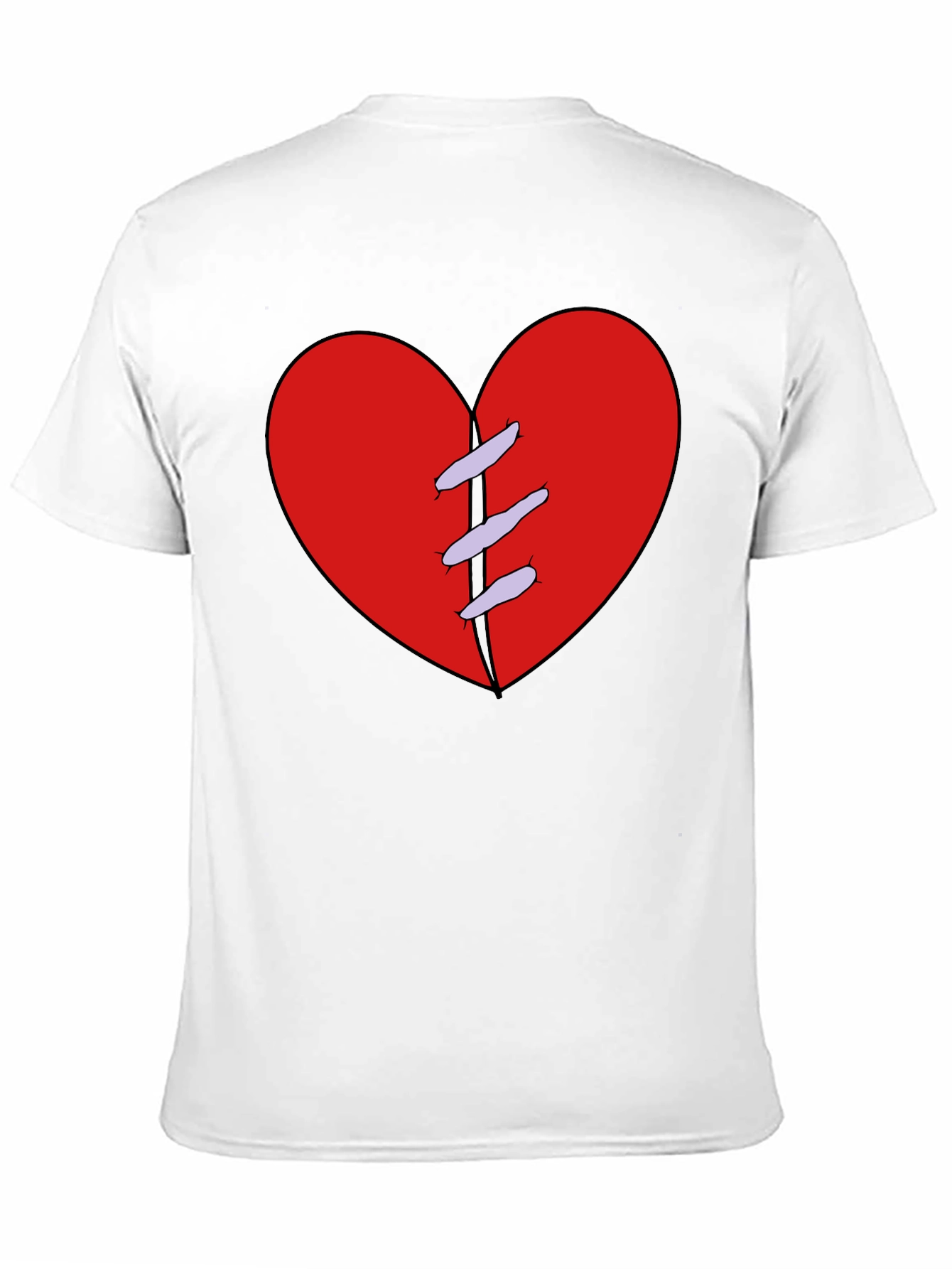 Mended Heart Black T-Shirt