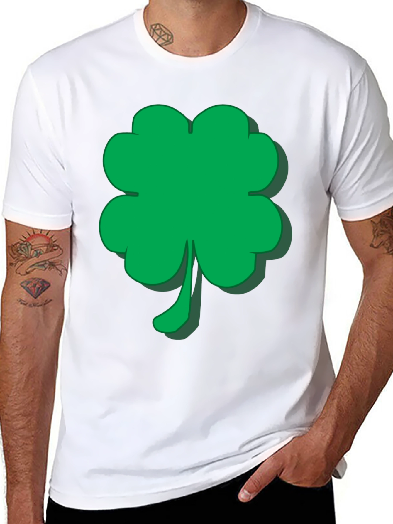 Lucky Green Shamrock T-Shirt