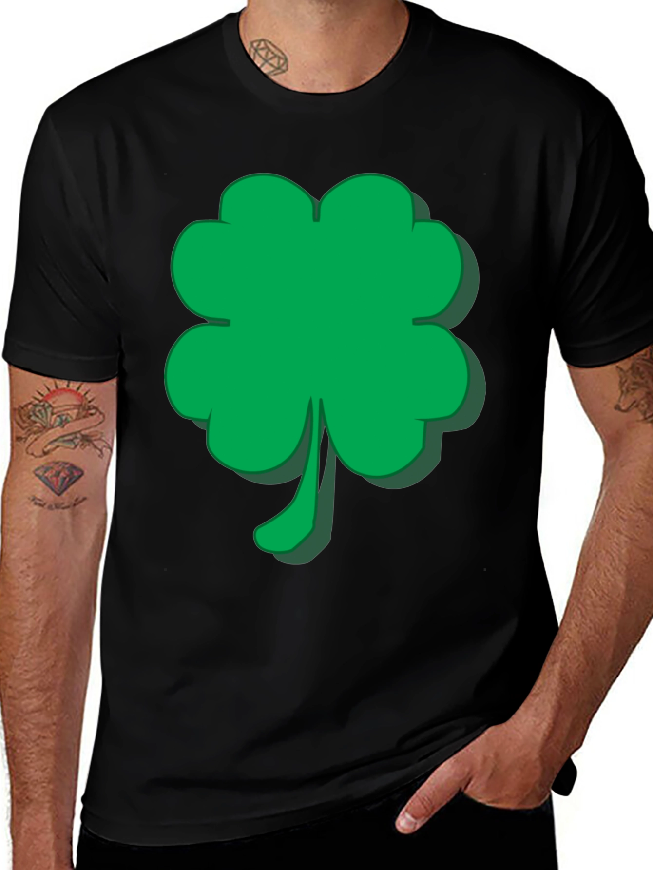 Lucky Green Shamrock T-Shirt