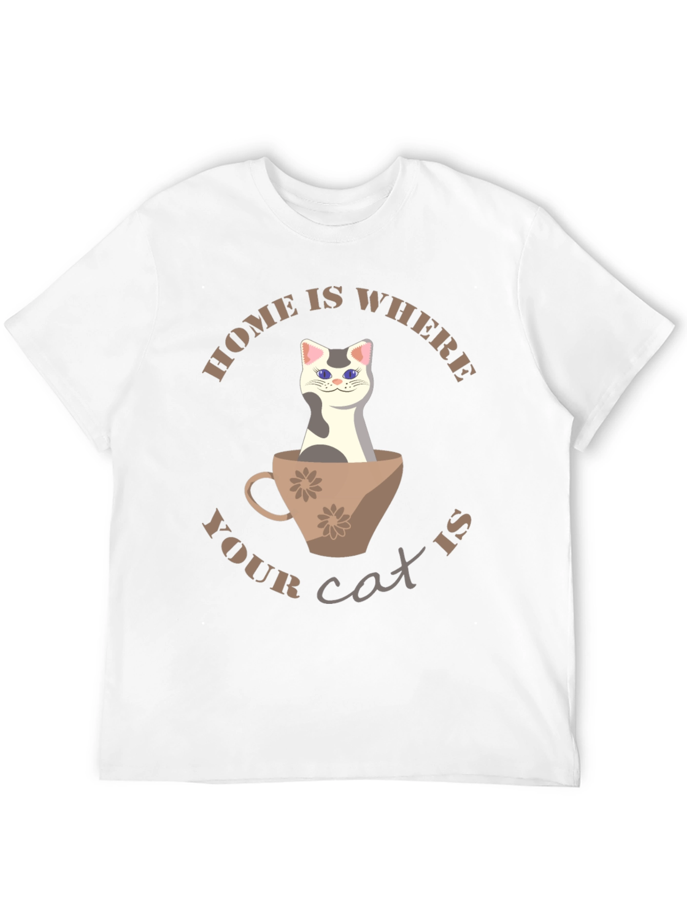Home is Where Your Cat is T-Shirt
