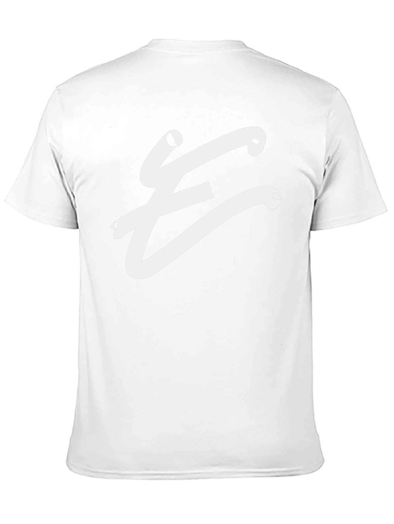 Stylish Black T-Shirt with White E Logo