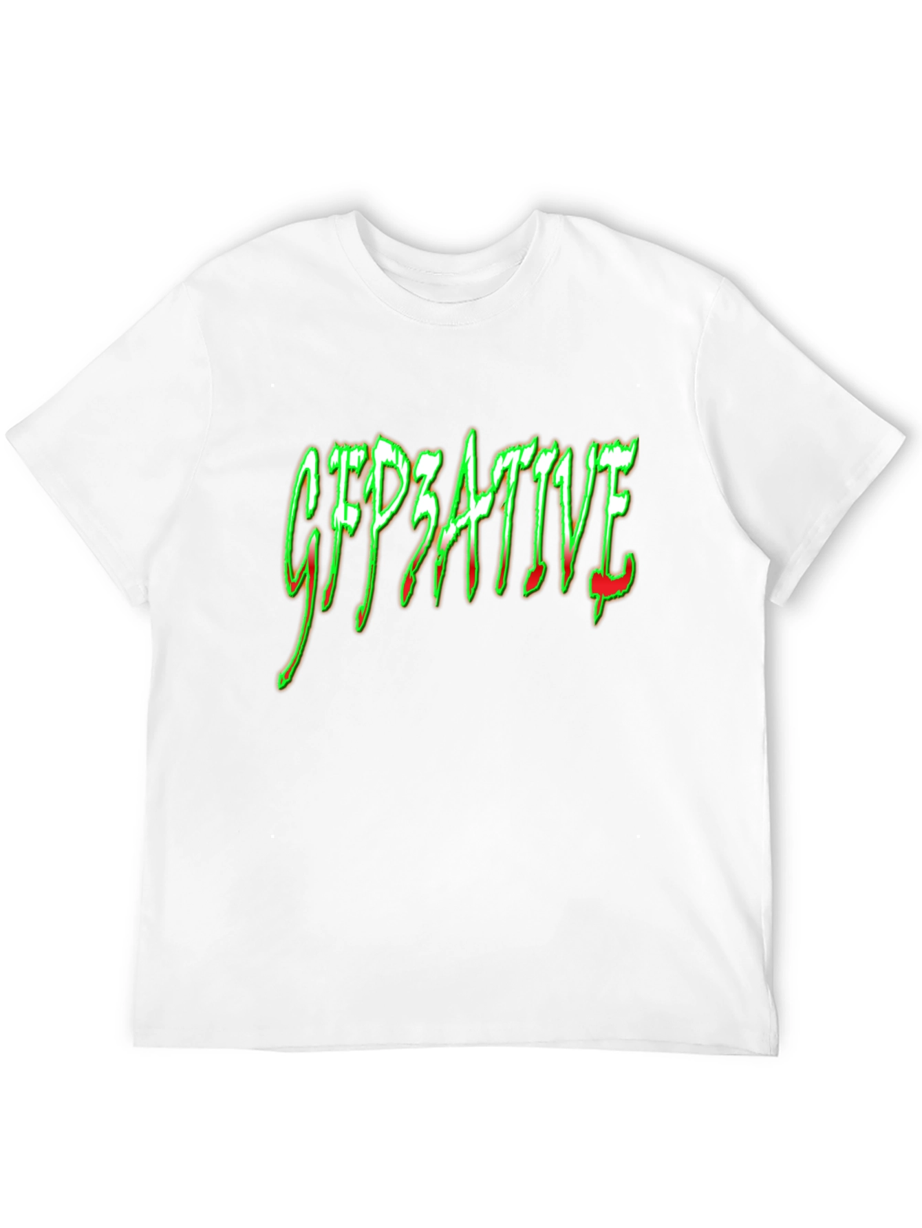GFP3ATIVE Graphic T-Shirt - Black