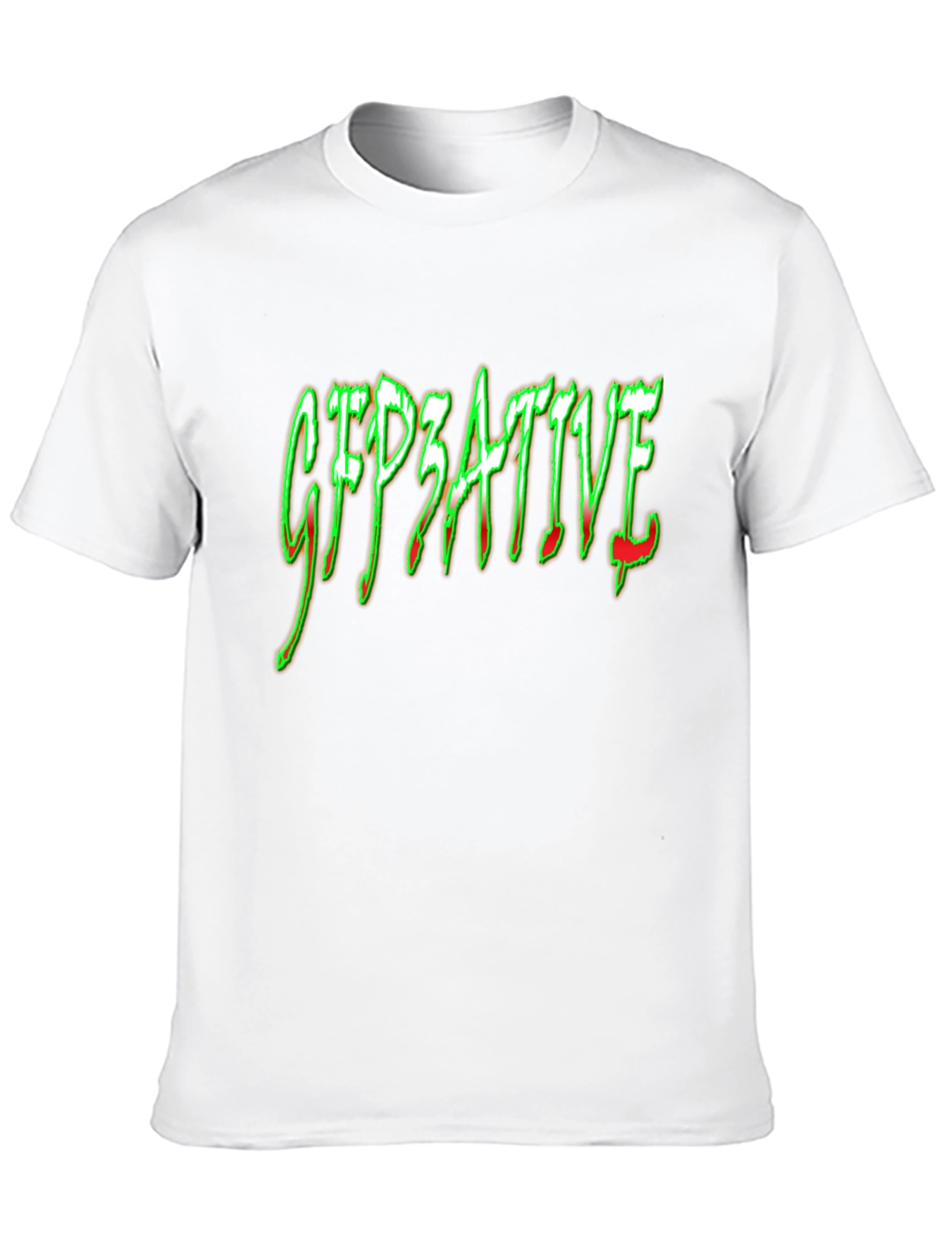 GFP3ATIVE Graphic T-Shirt - Black