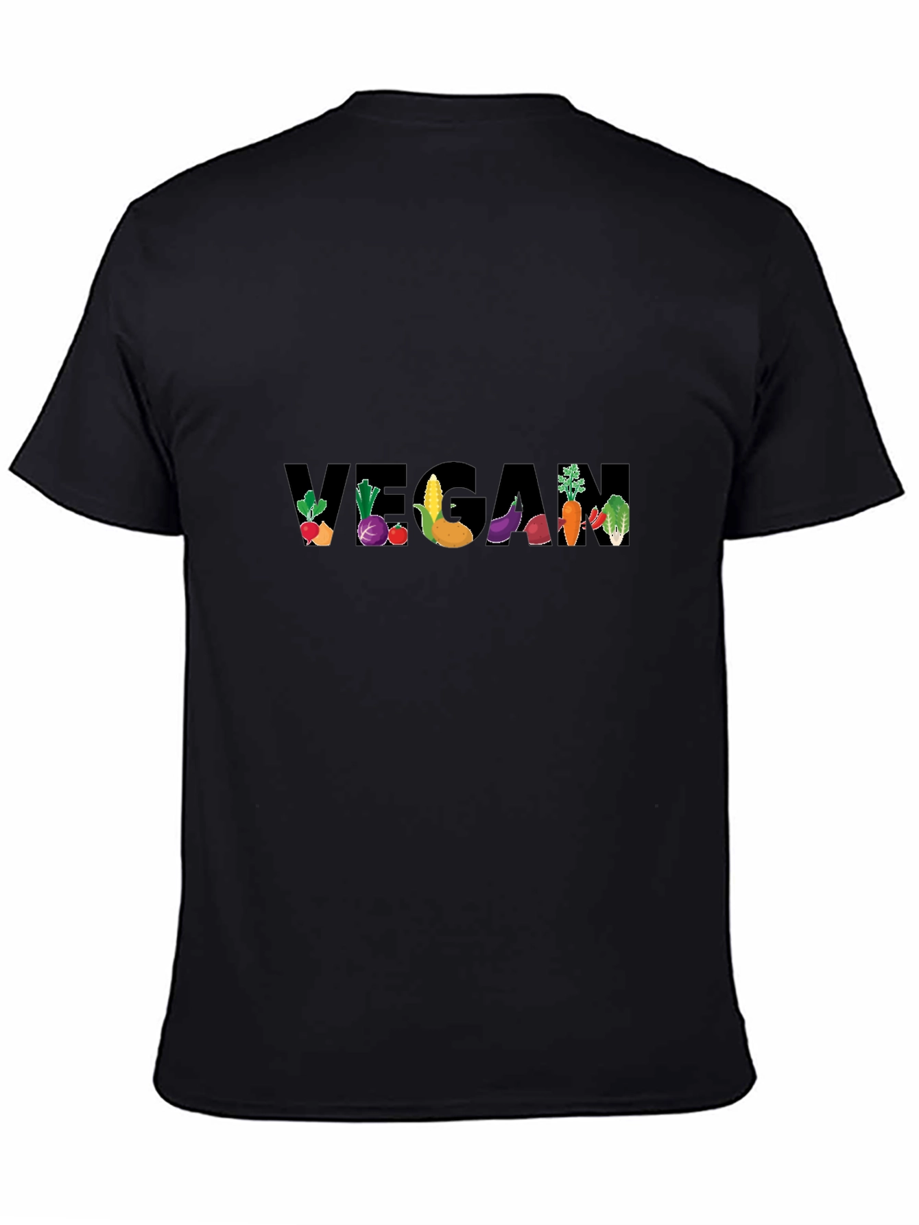 Vegan Vegetable Graphic T-Shirt