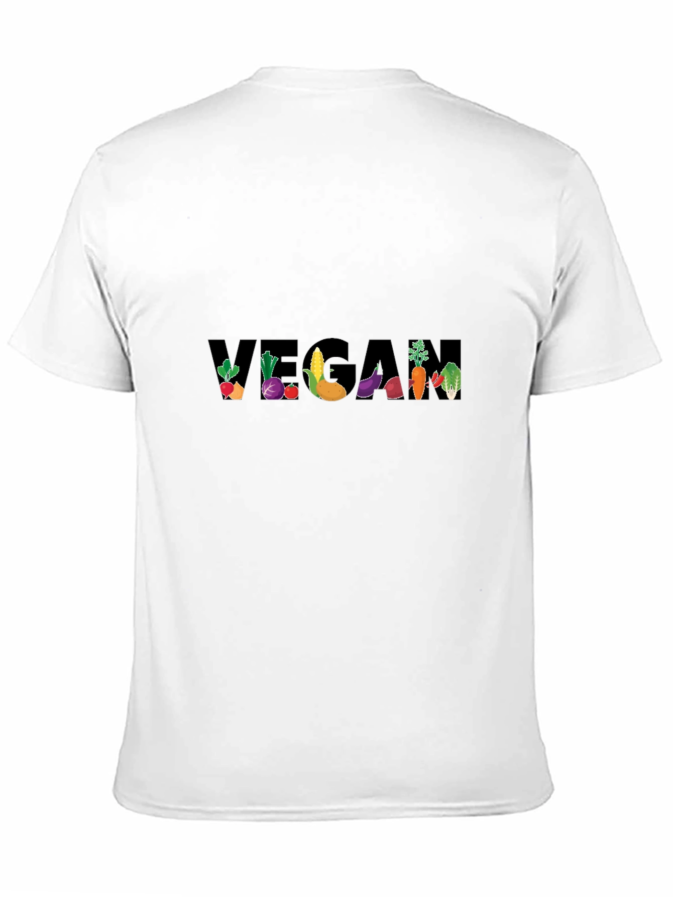 Vegan Vegetable Graphic T-Shirt