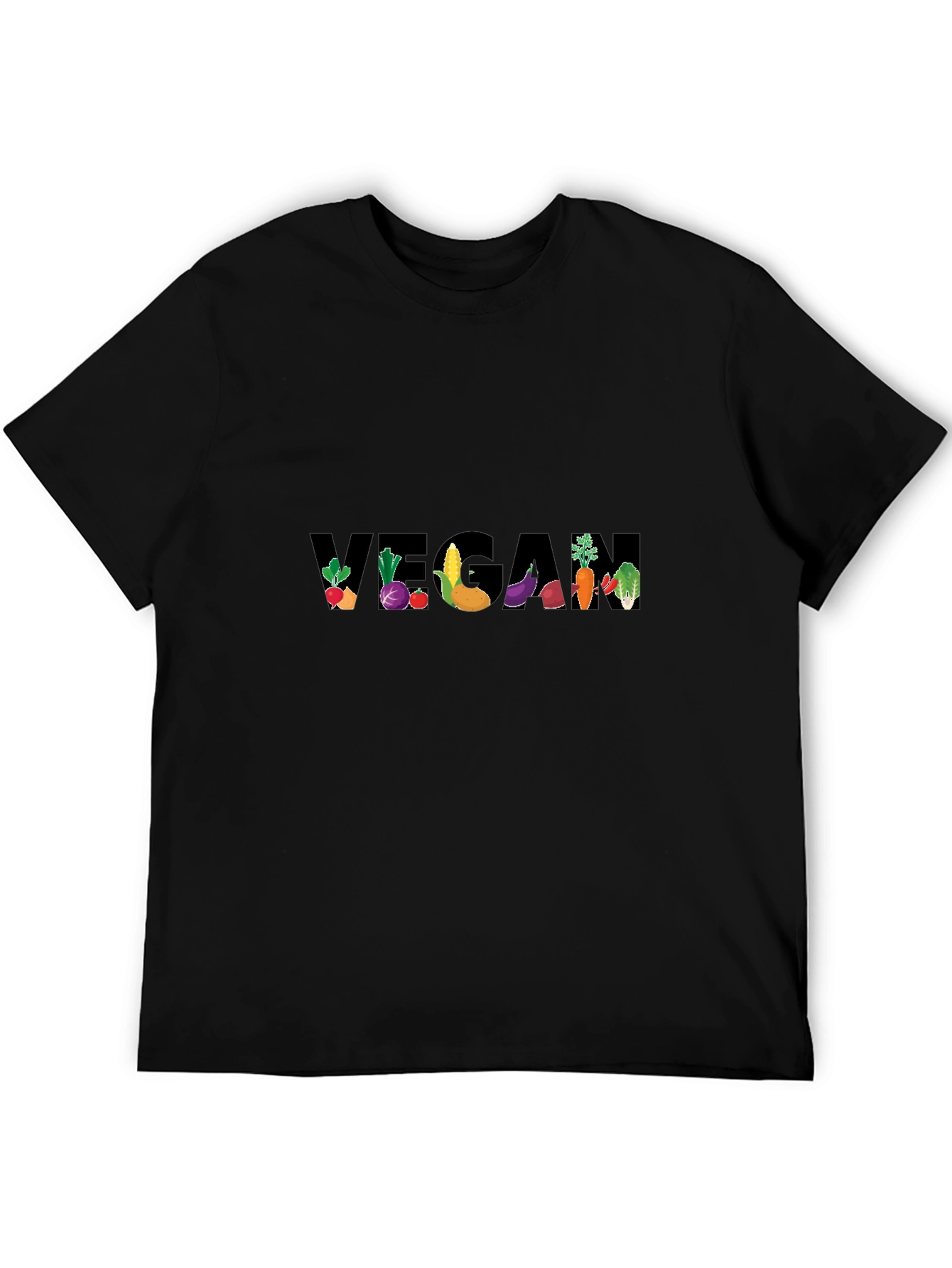 Vegan Vegetable Graphic T-Shirt