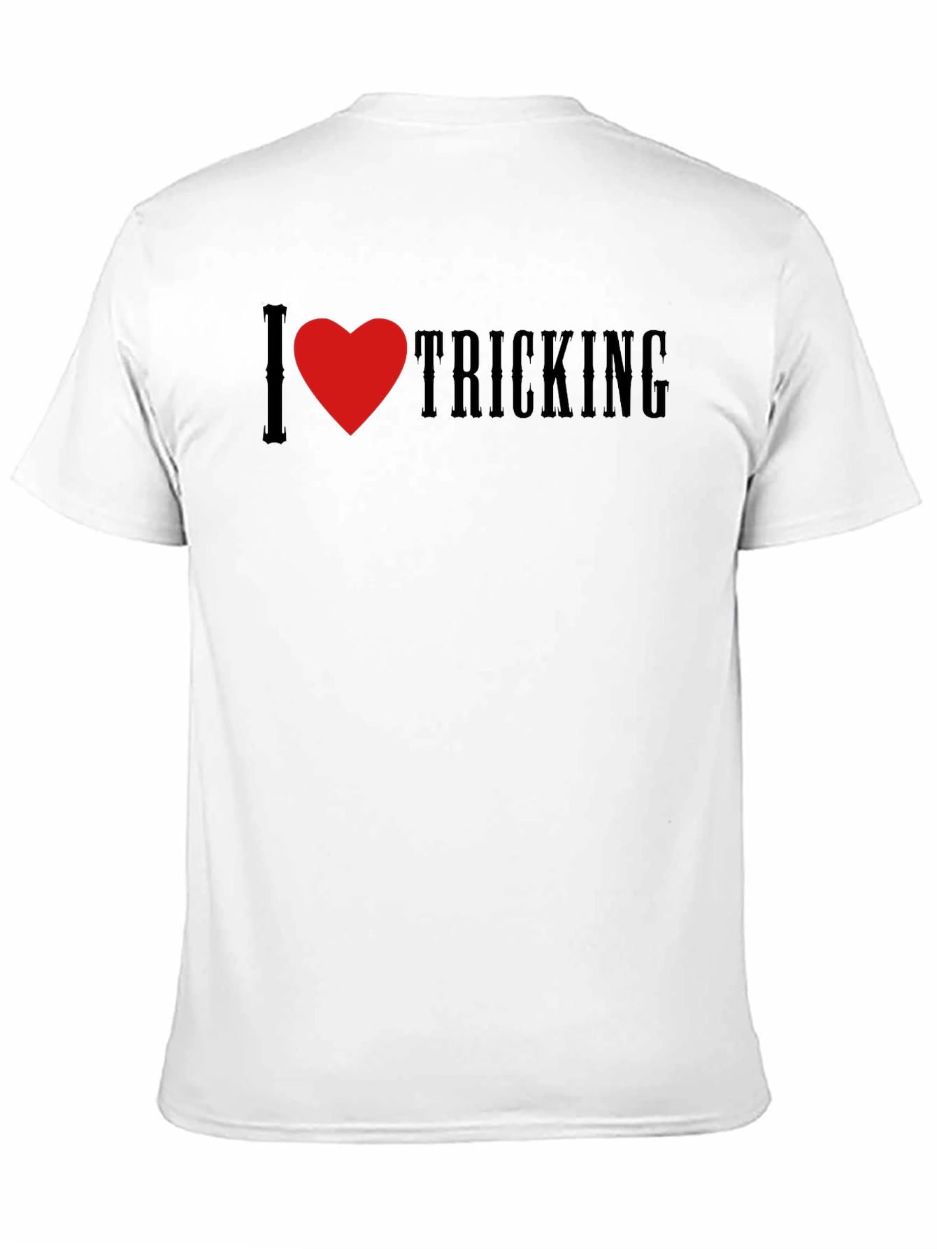 I Heart Tricking T-Shirt - Black Graphic Tee