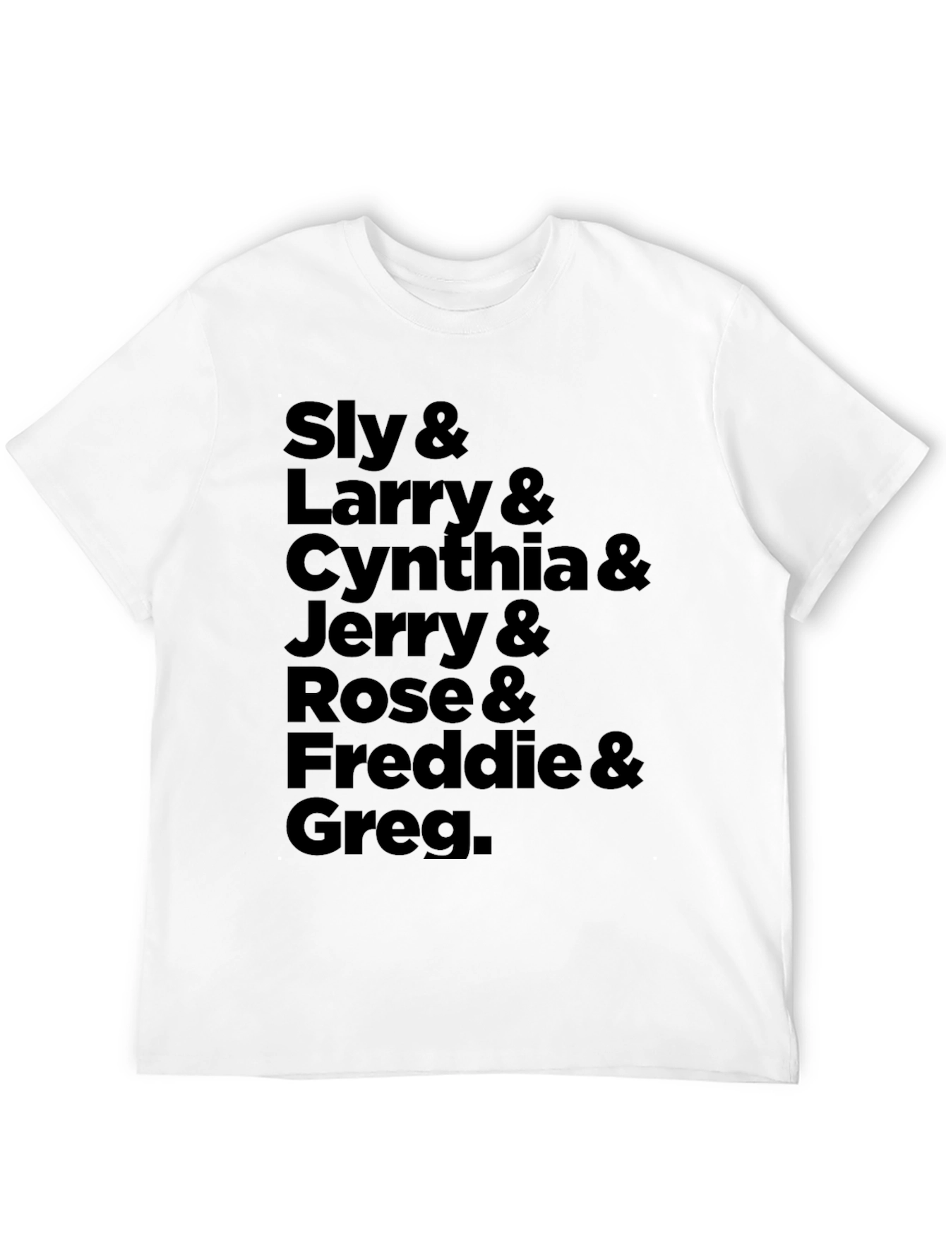 Sly & The Family Stone Band Members T-Shirt