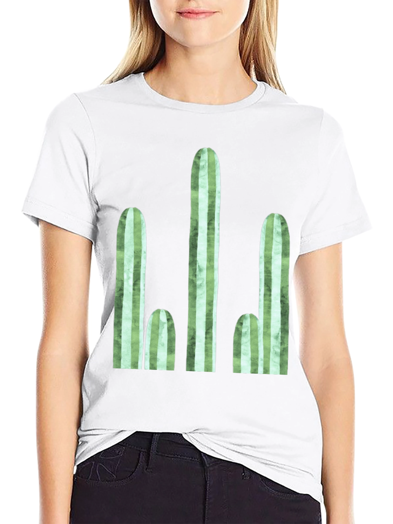 Cactus Graphic Tee - Trendy Desert Style