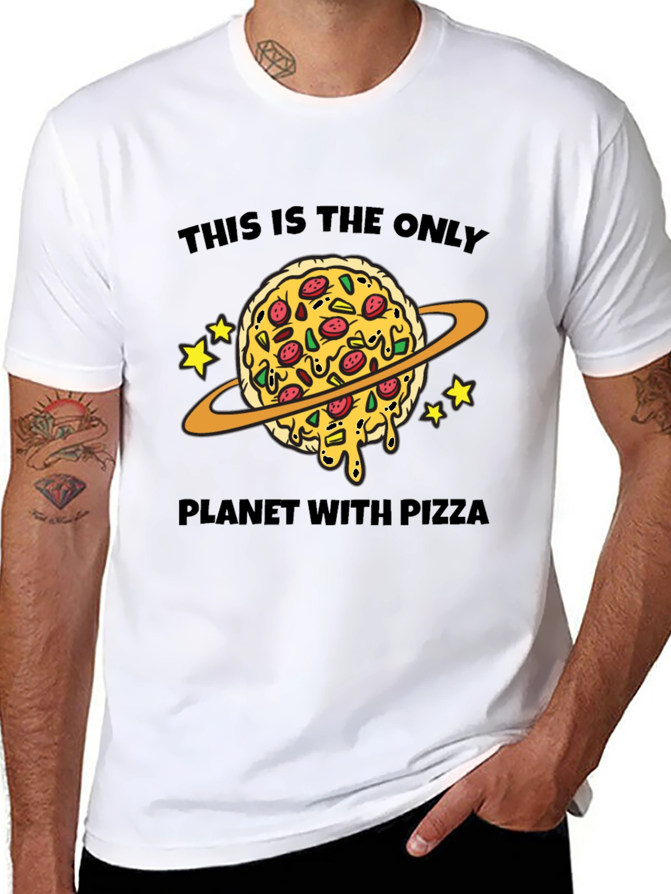 Pizza Planet T-Shirt: Space Foodie Tee