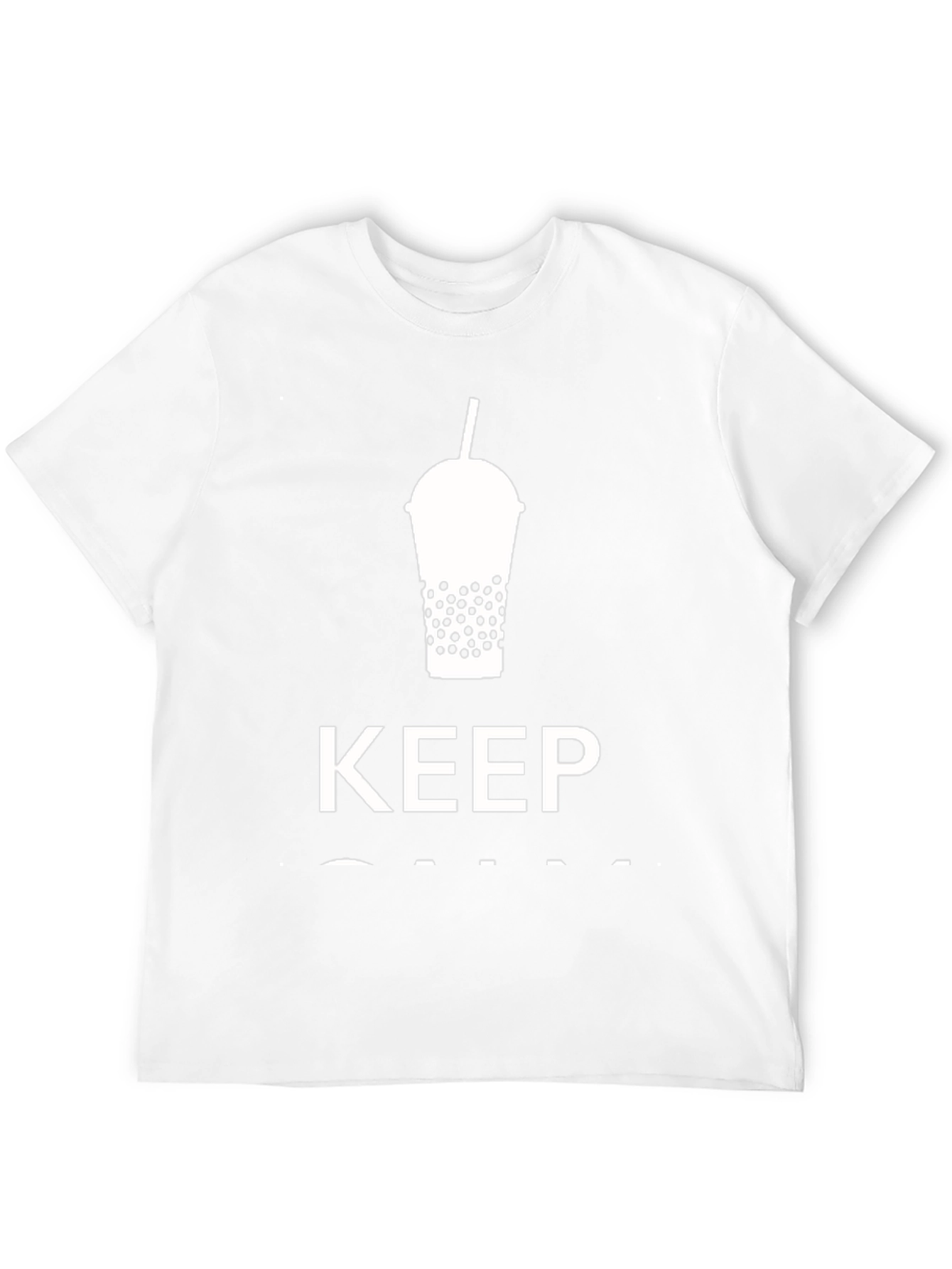 Keep Calm and Drink Boba Bubble Tea T-Shirt