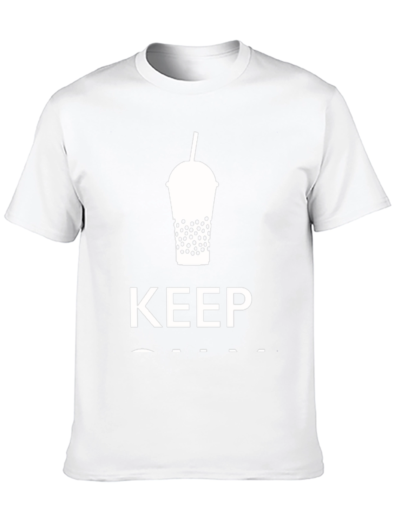 Keep Calm and Drink Boba Bubble Tea T-Shirt
