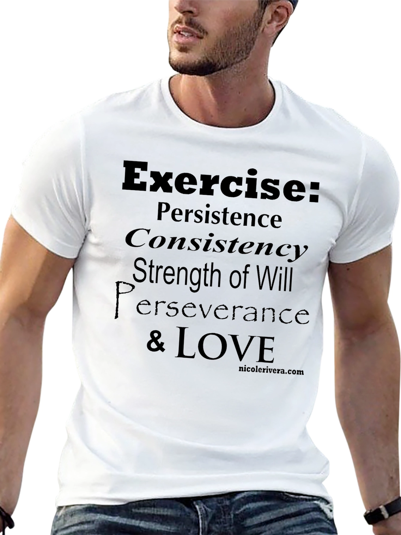 Exercise Definition Black T-Shirt