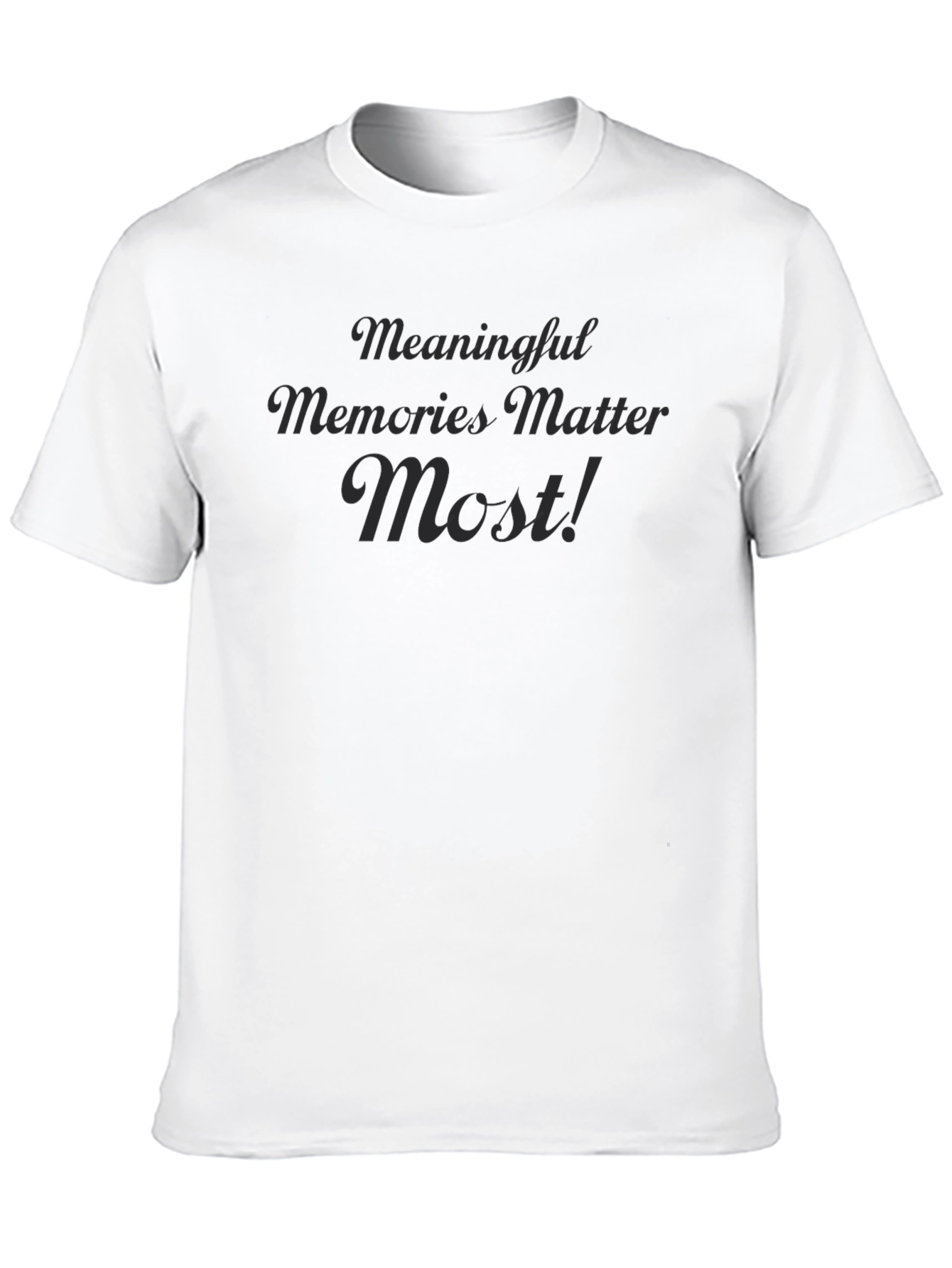Meaningful Memories Graphic Tee - Black