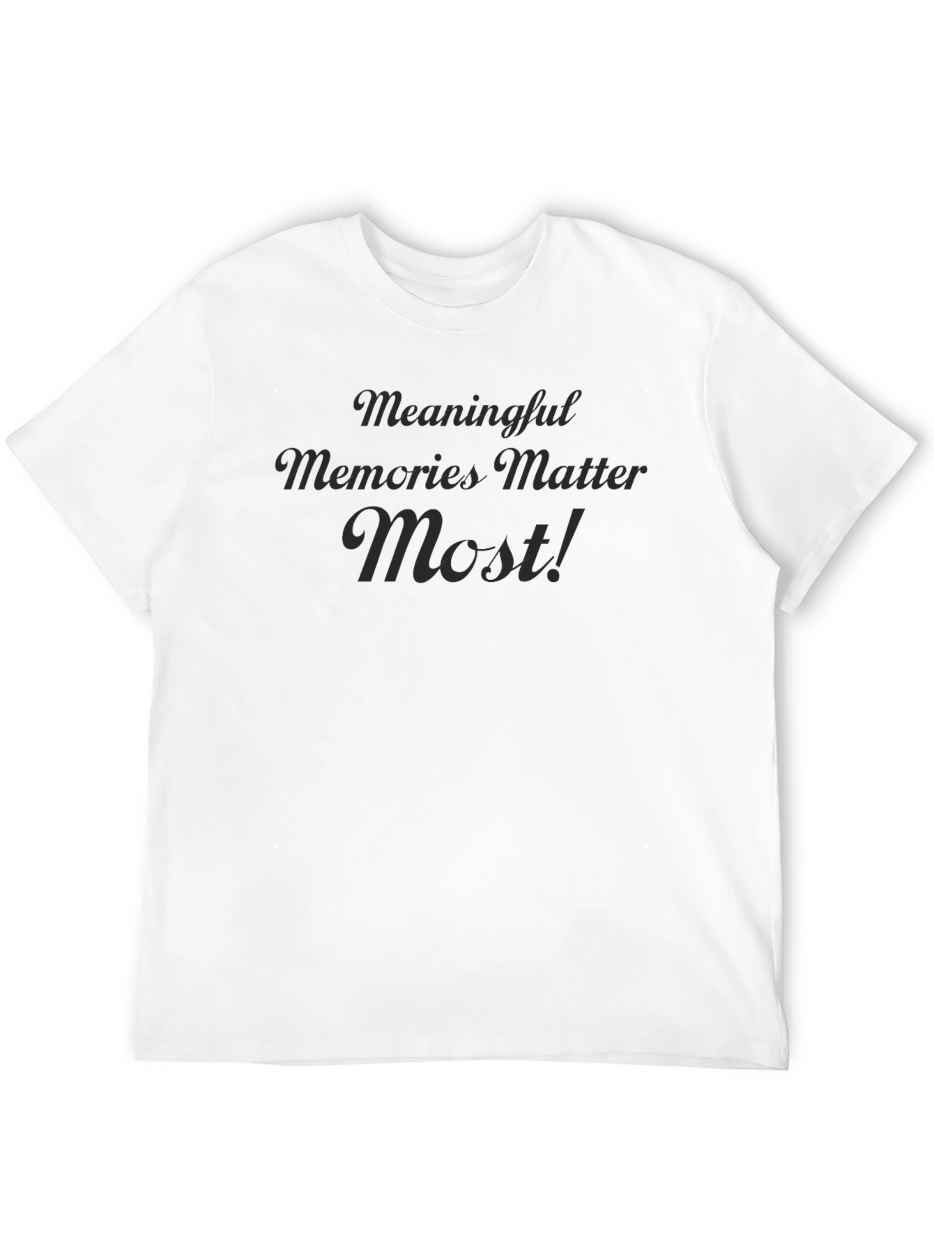 Meaningful Memories Graphic Tee - Black