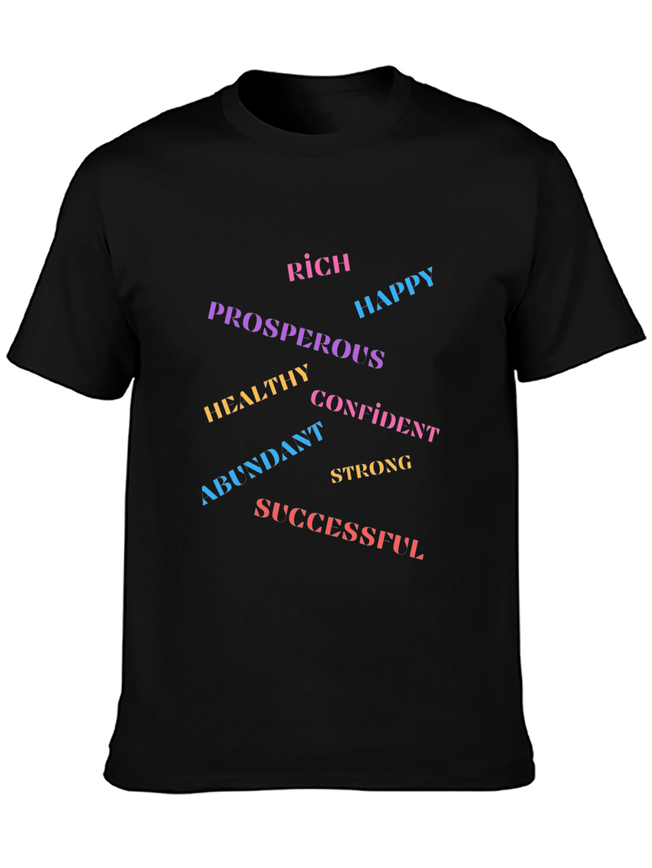 Motivational Word Art T-Shirt