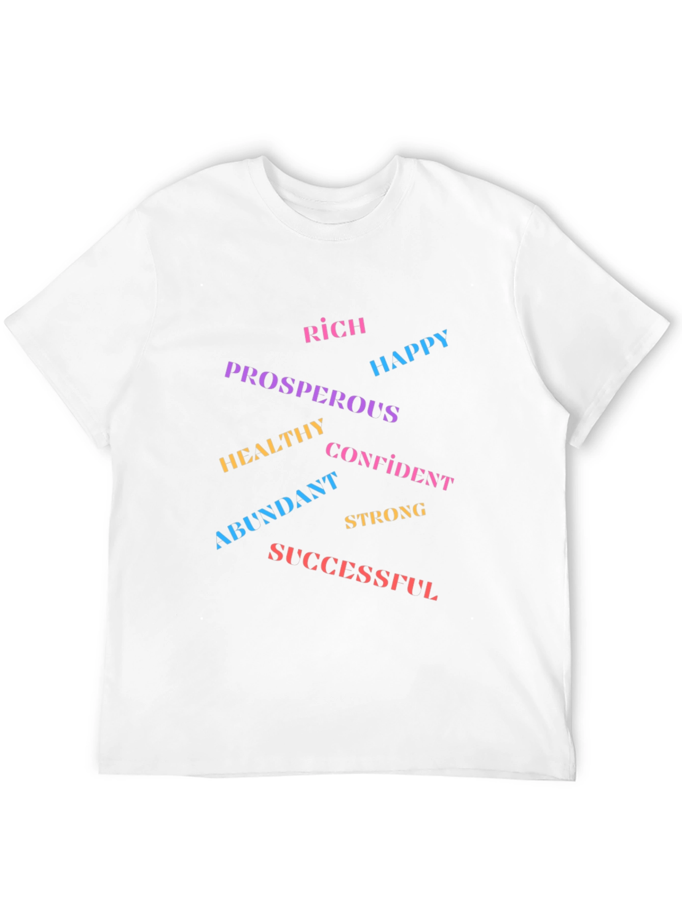 Motivational Word Art T-Shirt