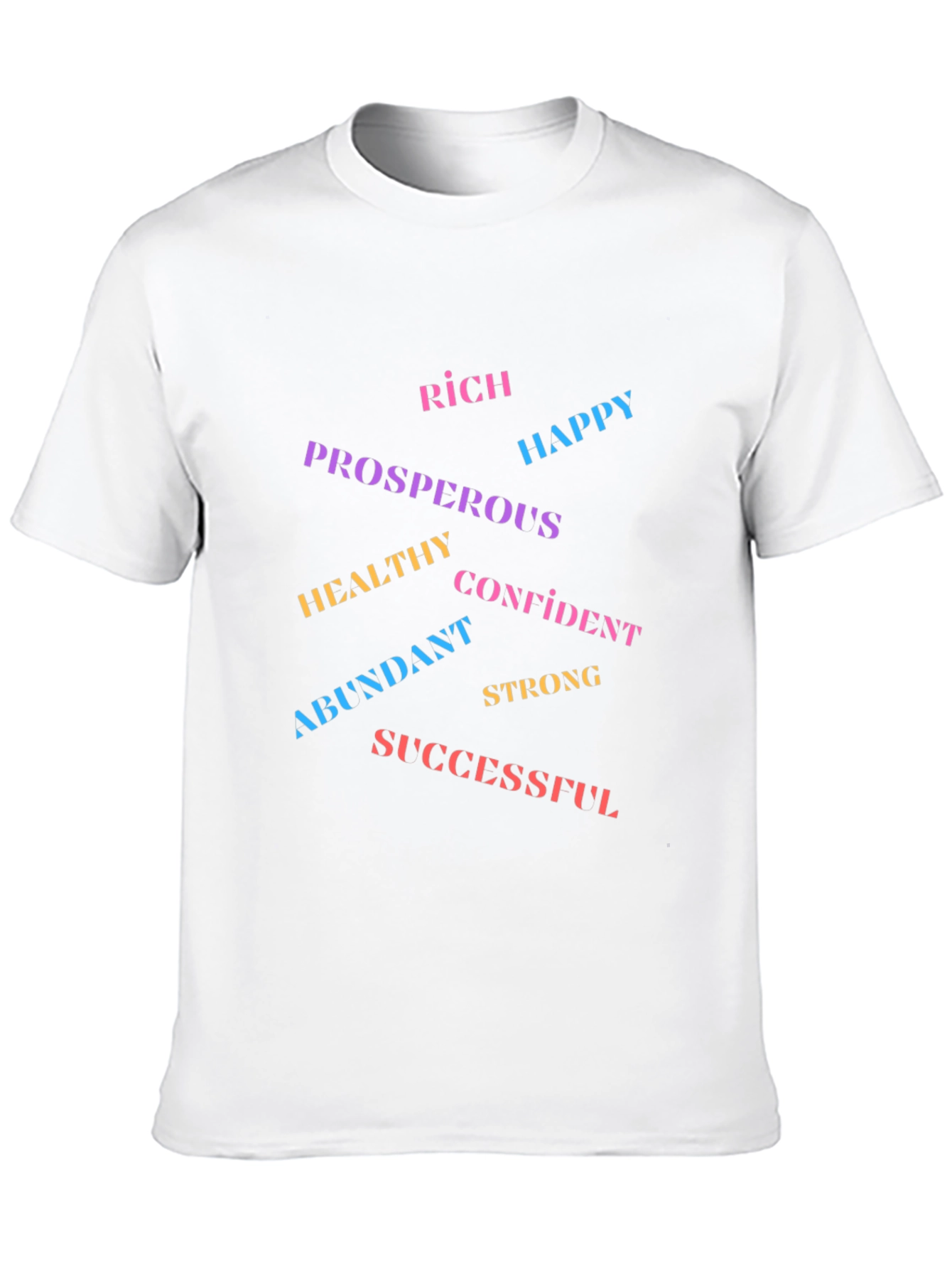 Motivational Word Art T-Shirt