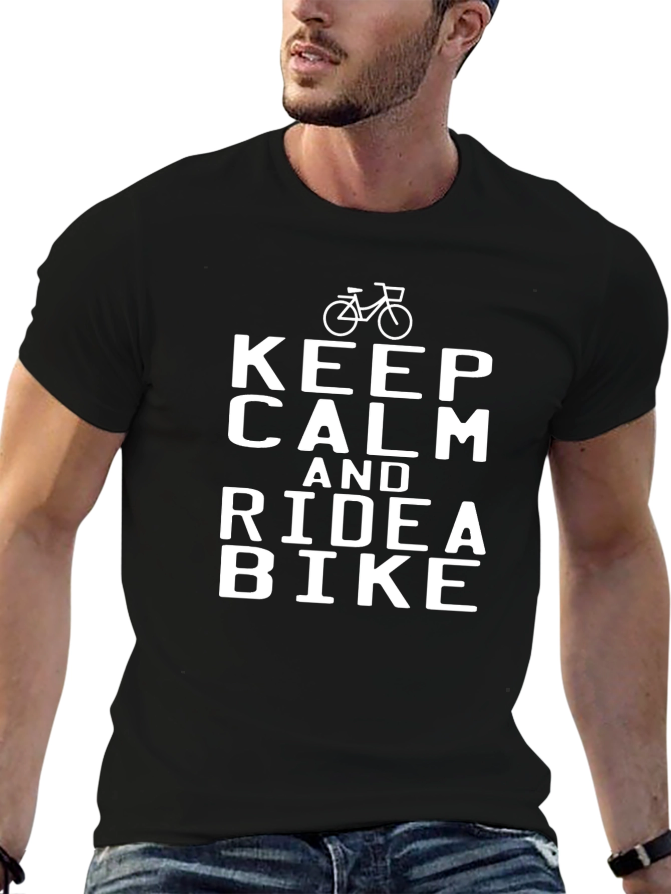 Keep Calm and Ride a Bike T-Shirt