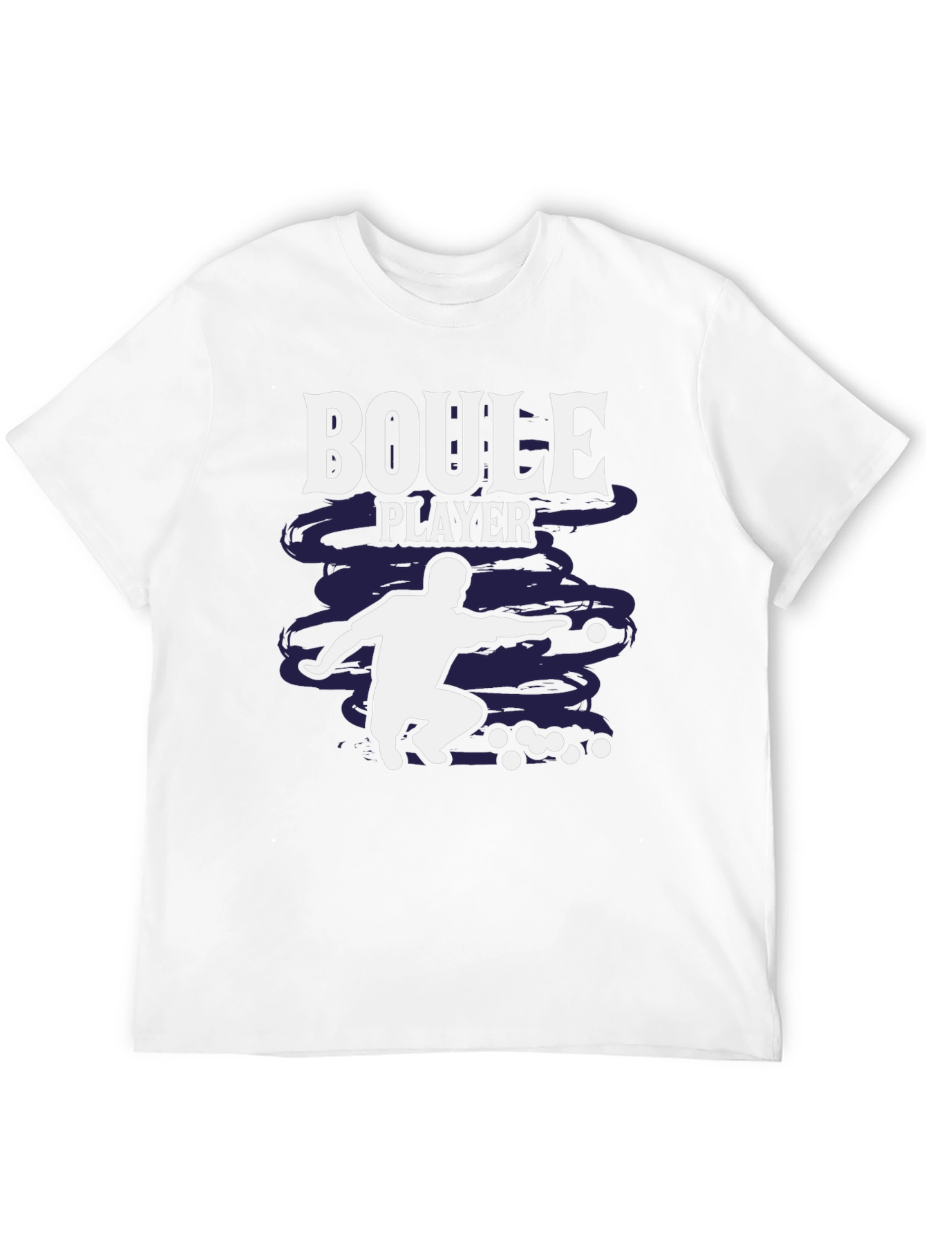 Boule Player Graphic T-Shirt - Stylish Design
