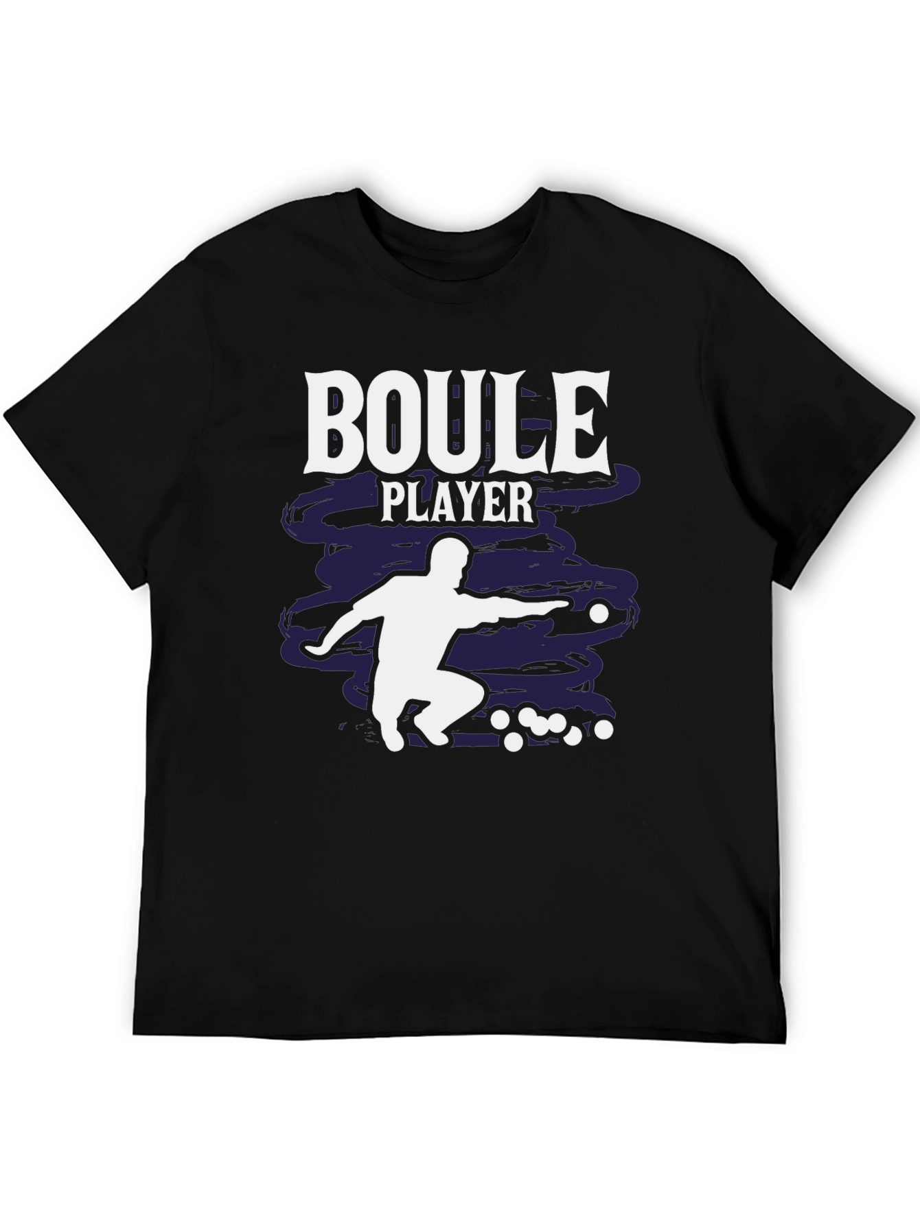 Boule Player Graphic T-Shirt - Stylish Design