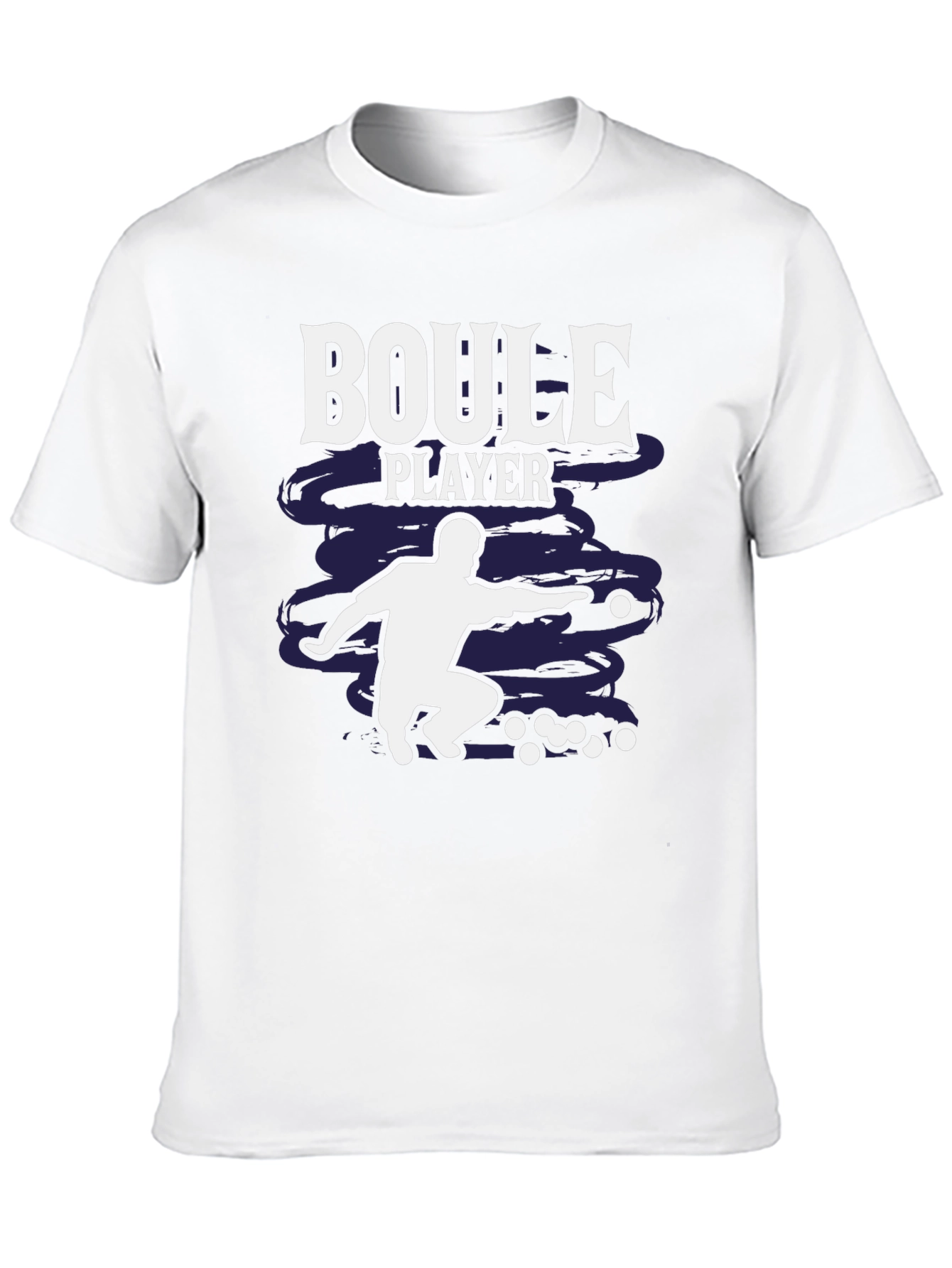 Boule Player Graphic T-Shirt - Stylish Design