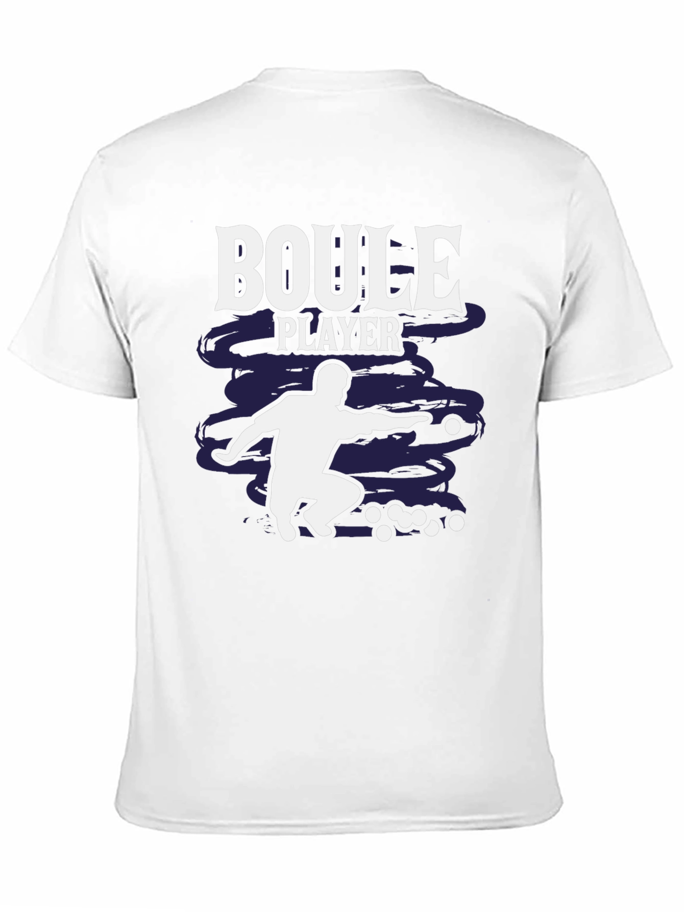 Boule Player Graphic T-Shirt - Stylish Design