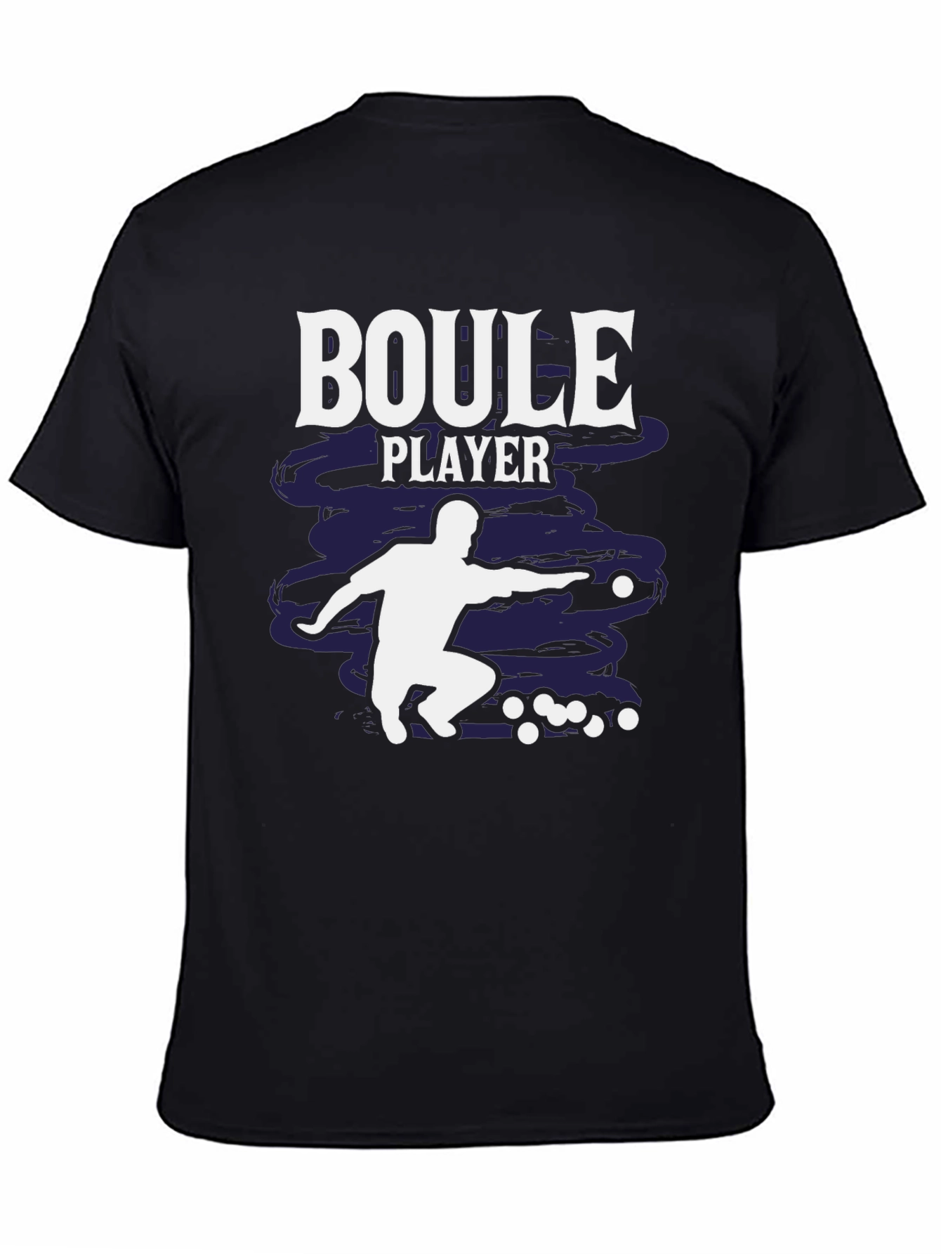 Boule Player Graphic T-Shirt - Stylish Design