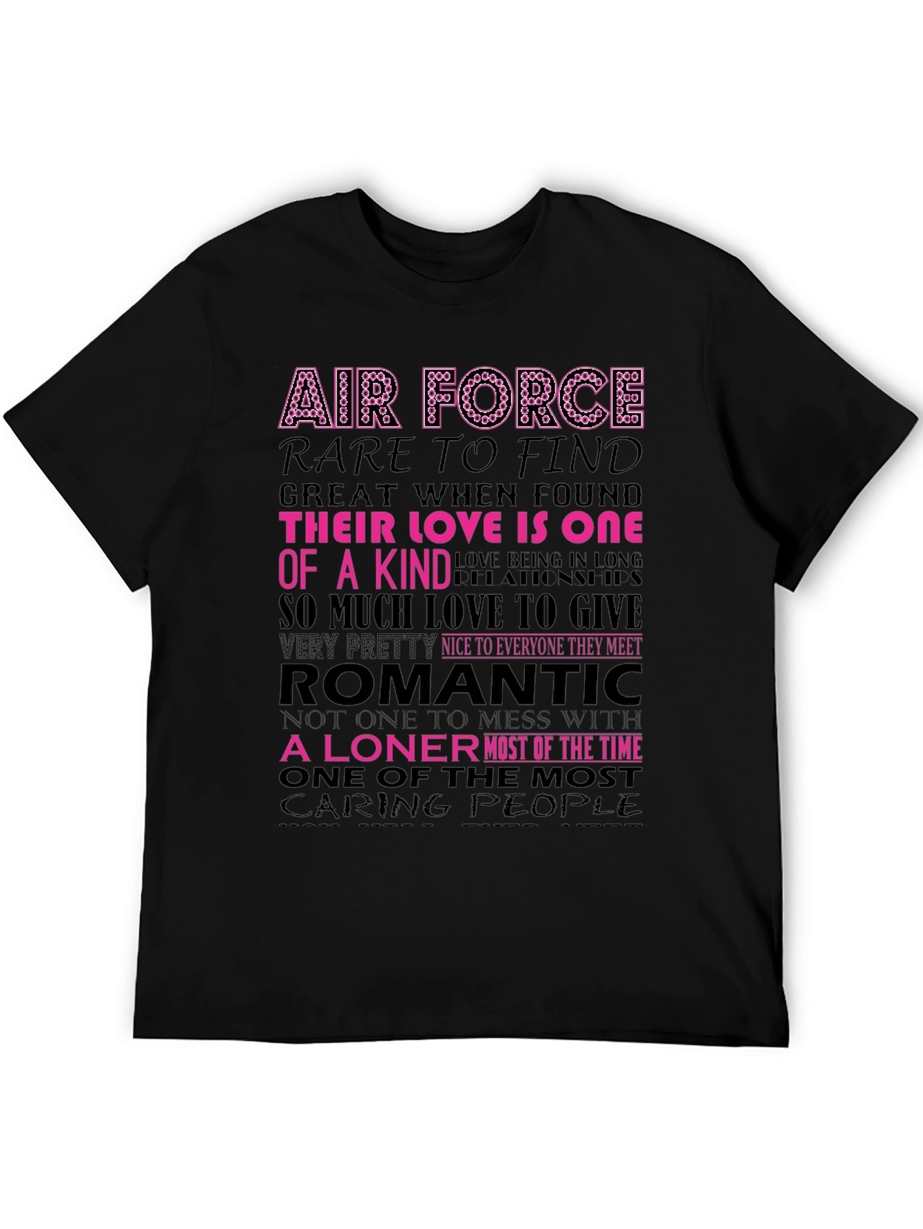 Air Force Romantic A Loner Graphic Tee
