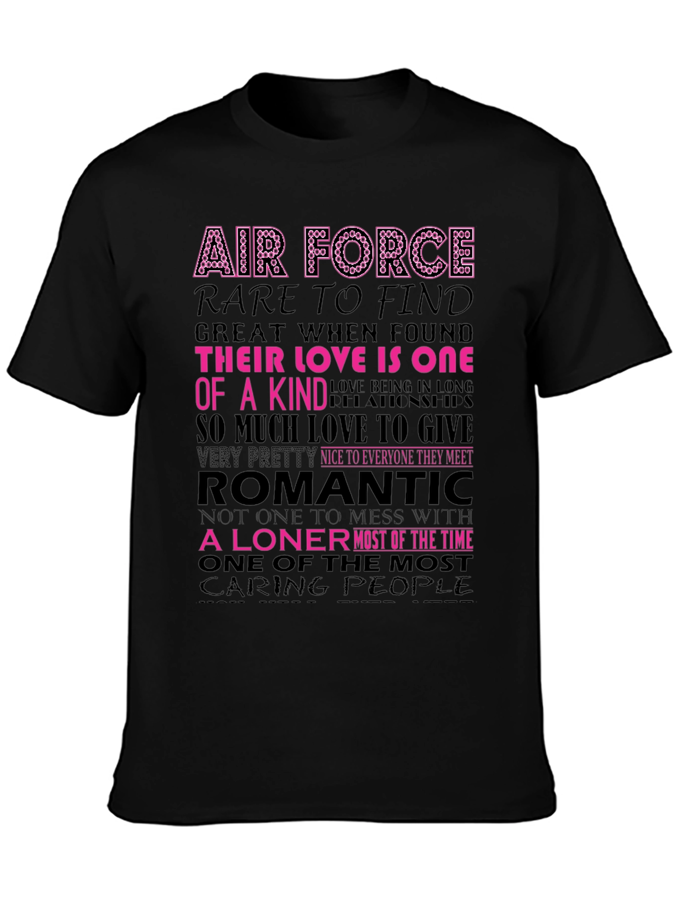 Air Force Romantic A Loner Graphic Tee
