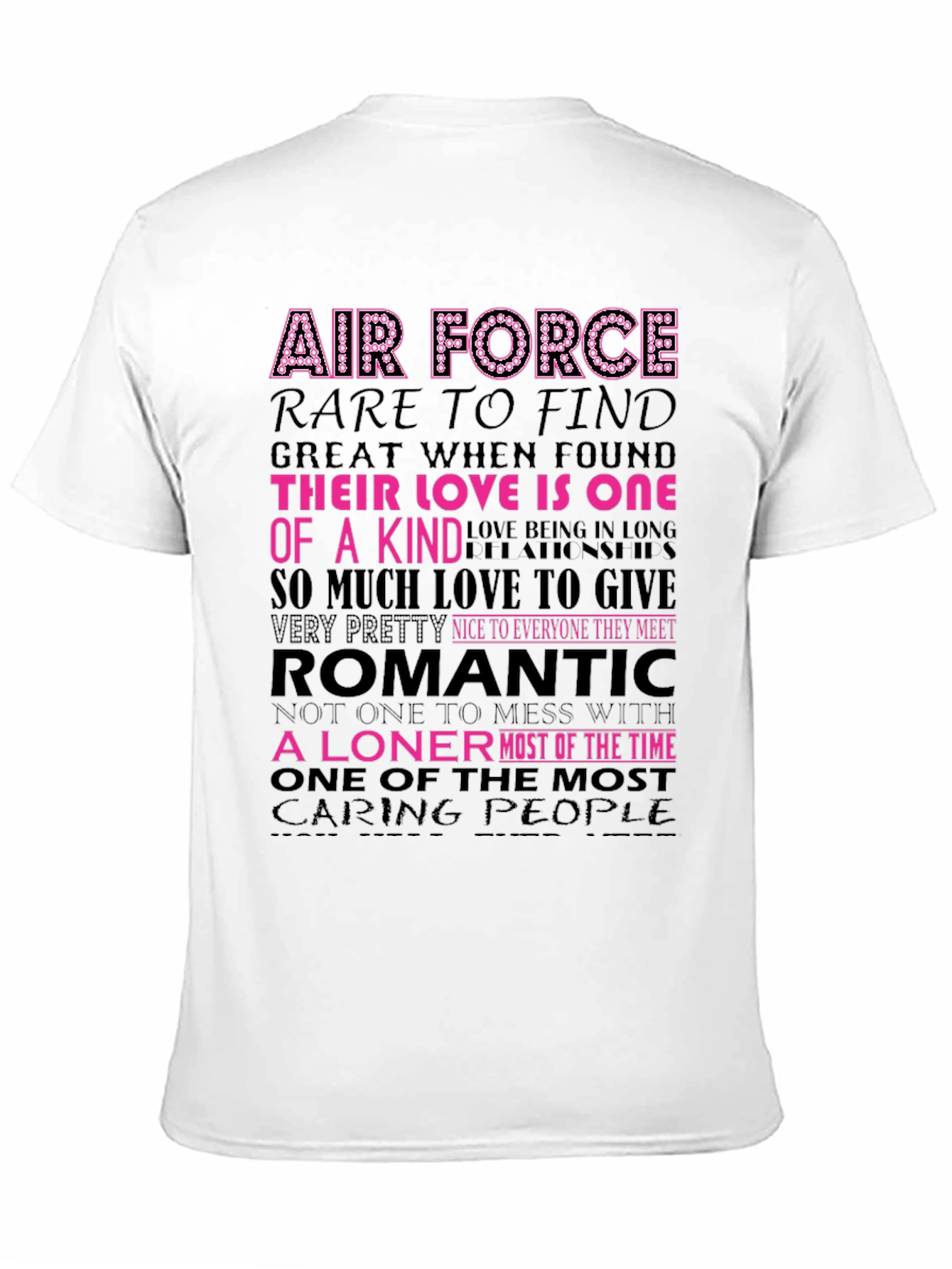 Air Force Romantic A Loner Graphic Tee