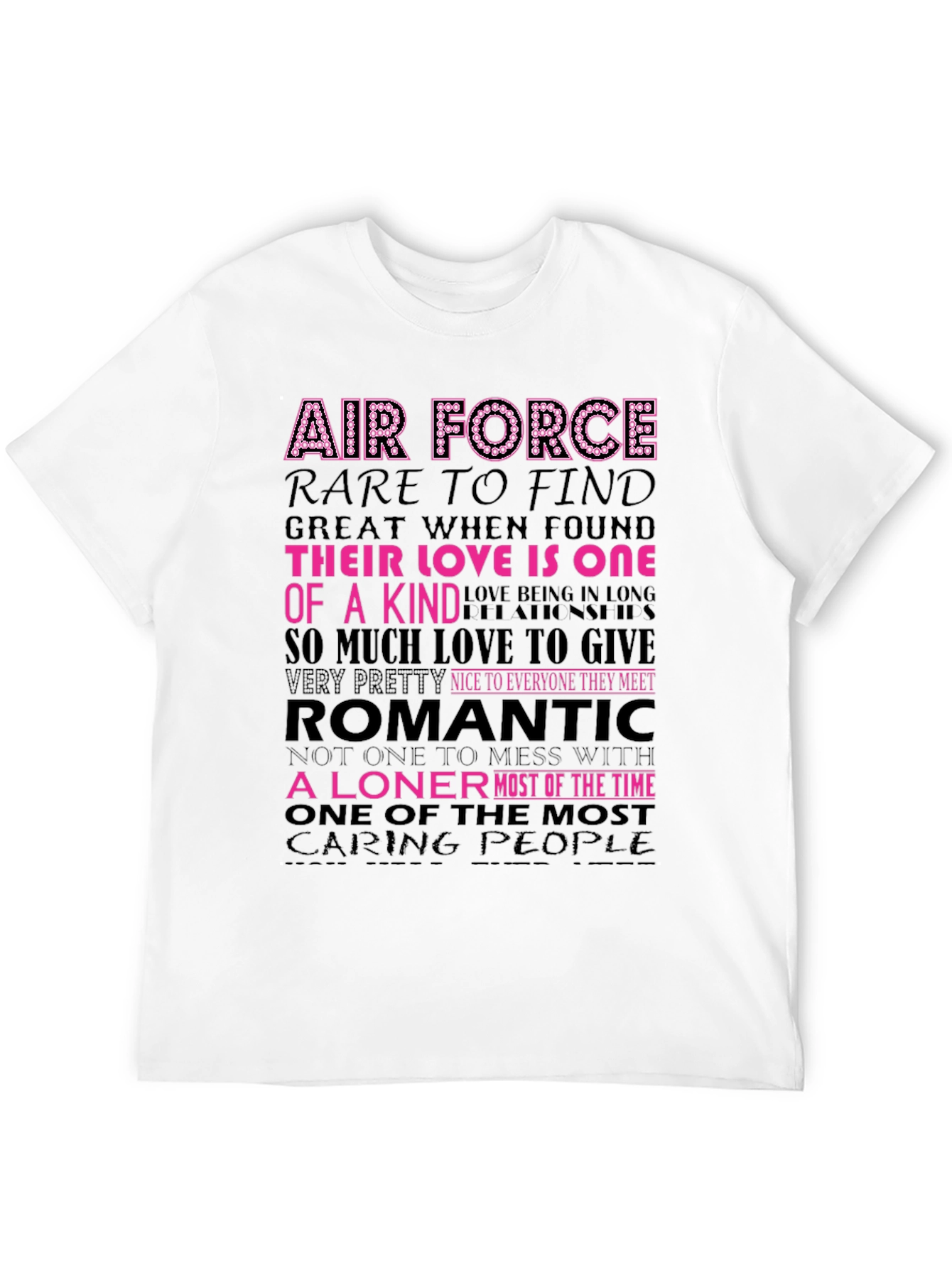 Air Force Romantic A Loner Graphic Tee