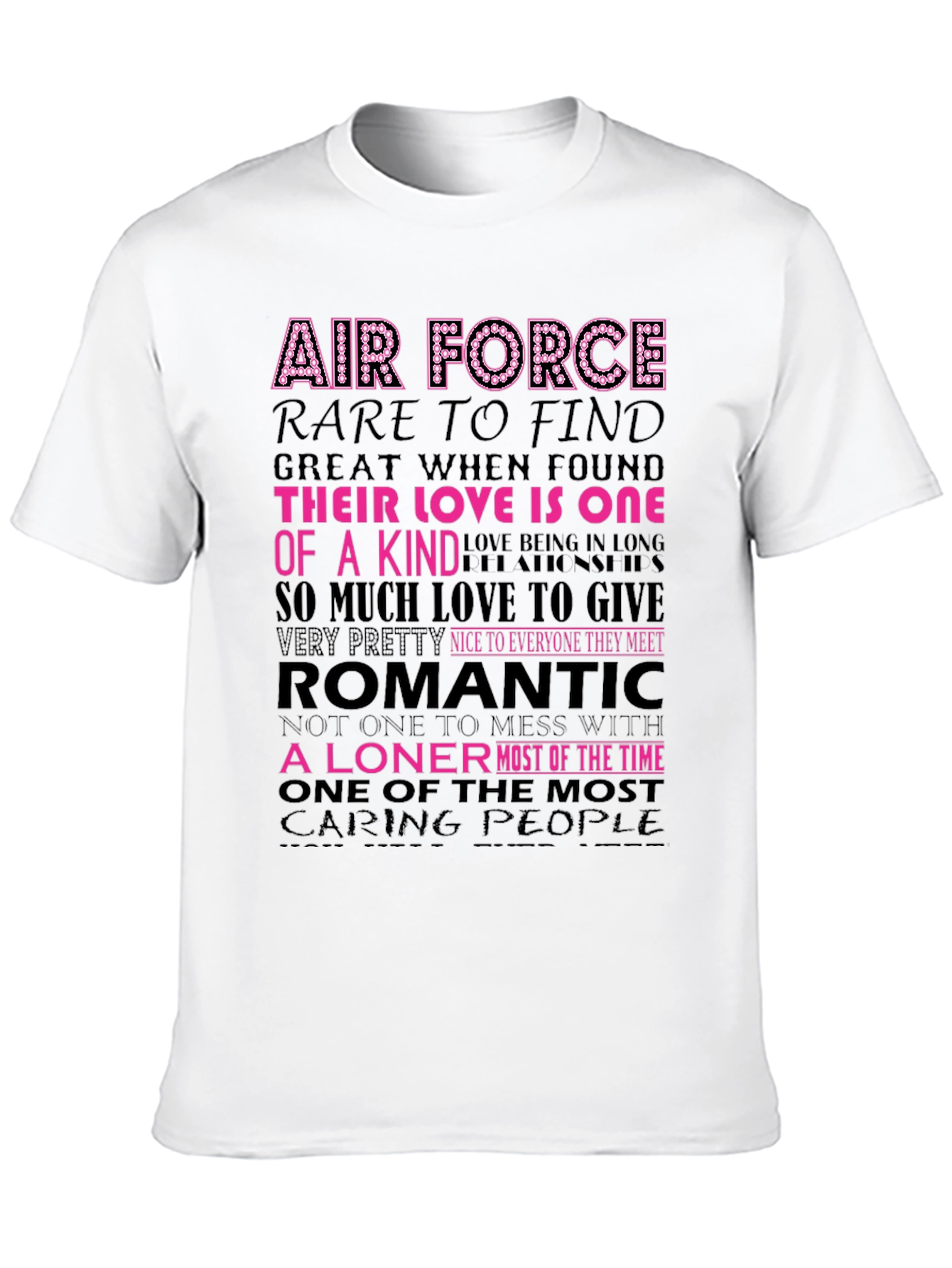 Air Force Romantic A Loner Graphic Tee