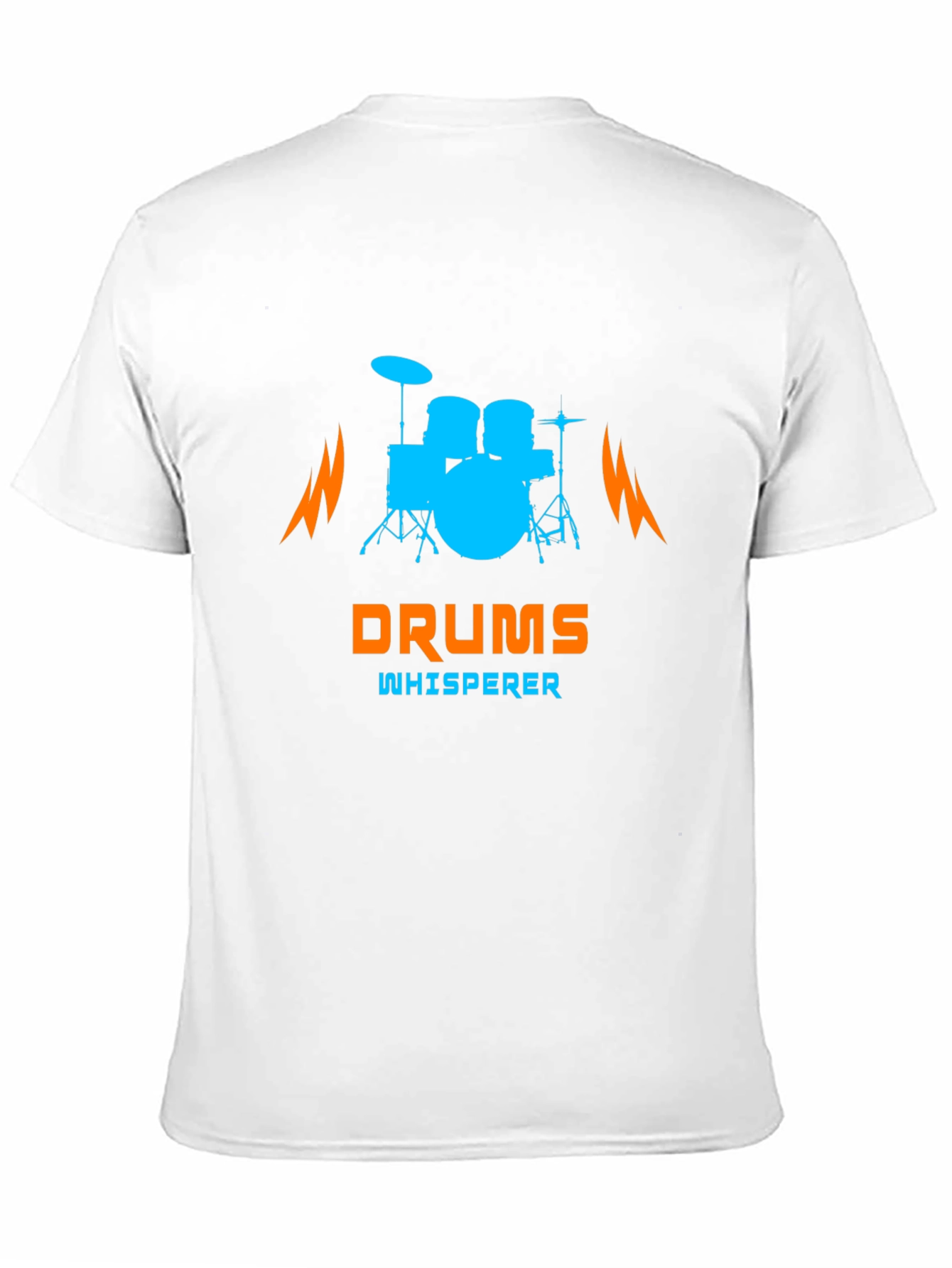 Drums Whisperer T-Shirt - Music Lover Tee