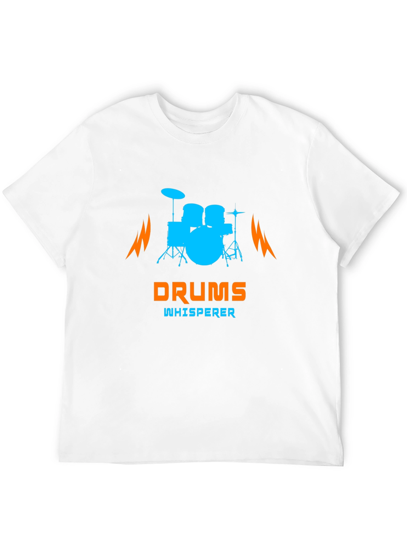 Drums Whisperer T-Shirt - Music Lover Tee