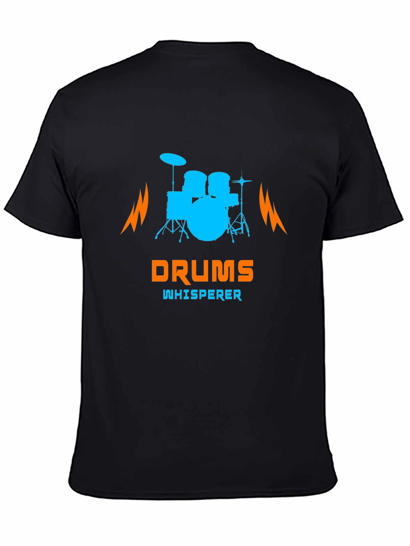 Drums Whisperer T-Shirt - Music Lover Tee
