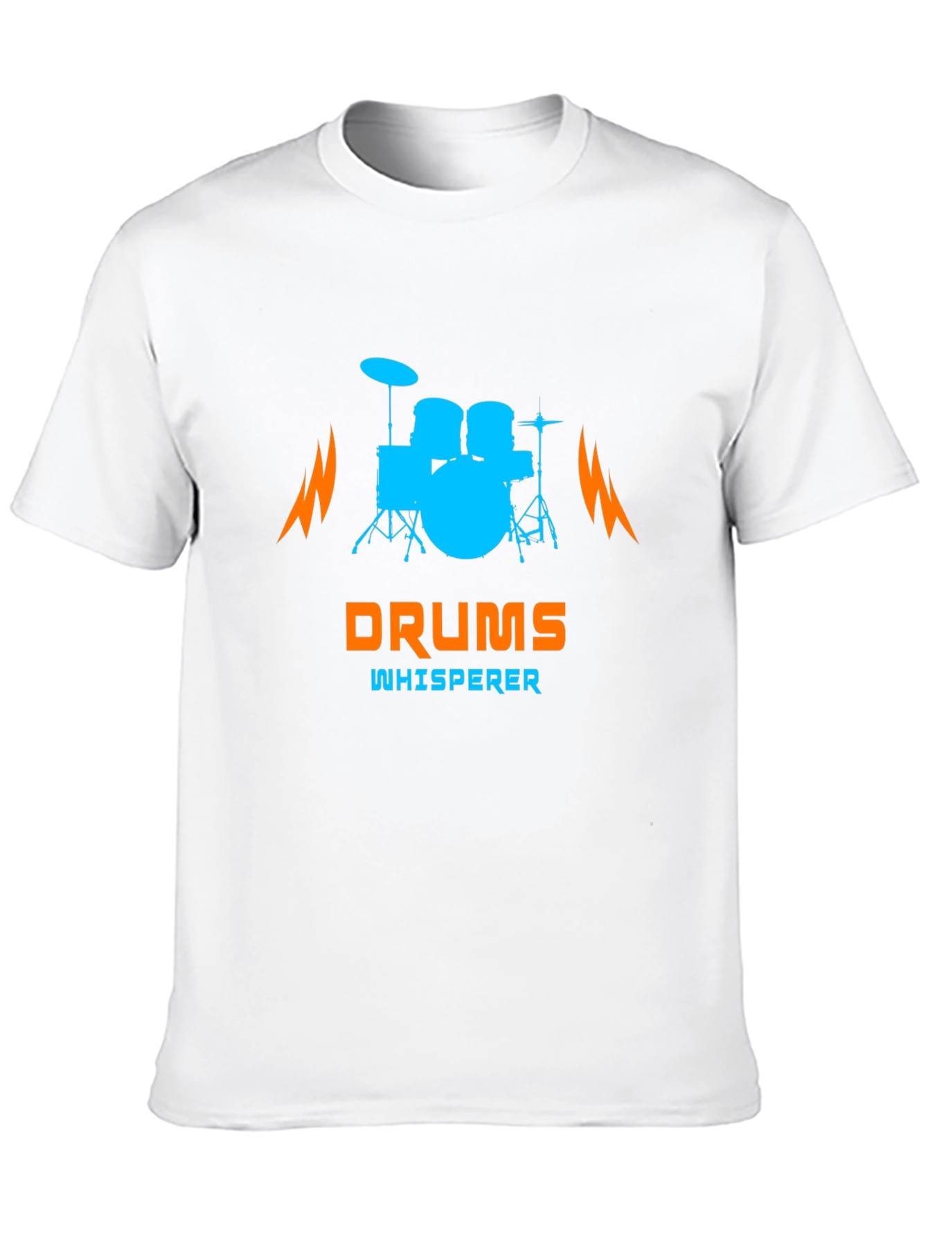 Drums Whisperer T-Shirt - Music Lover Tee